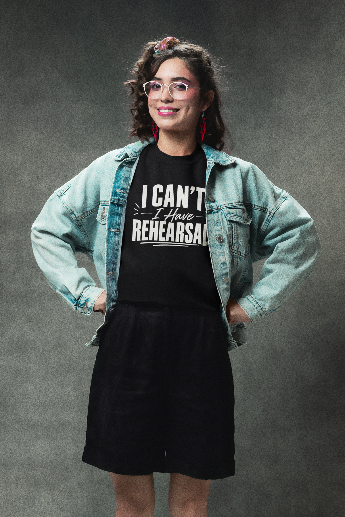 I Can't I Have Rehearsal Sweatshirt, Funny Theater Crewneck, Actor Gift, Drama Club Shirt, Musical Theater Gift