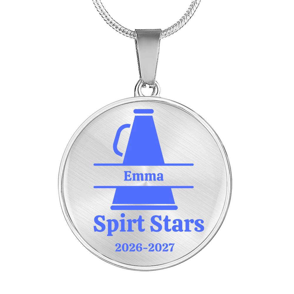 Personalized Cheerleading Necklace, Custom Cheer Jewelry, Gift for Cheerleader, Cheer Team Keepsake, Cheerleader Pendant Necklace