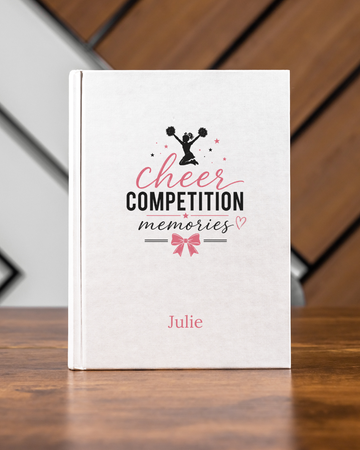 Personalized Cheer Competition Memories Journal – A Keepsake for Every Season