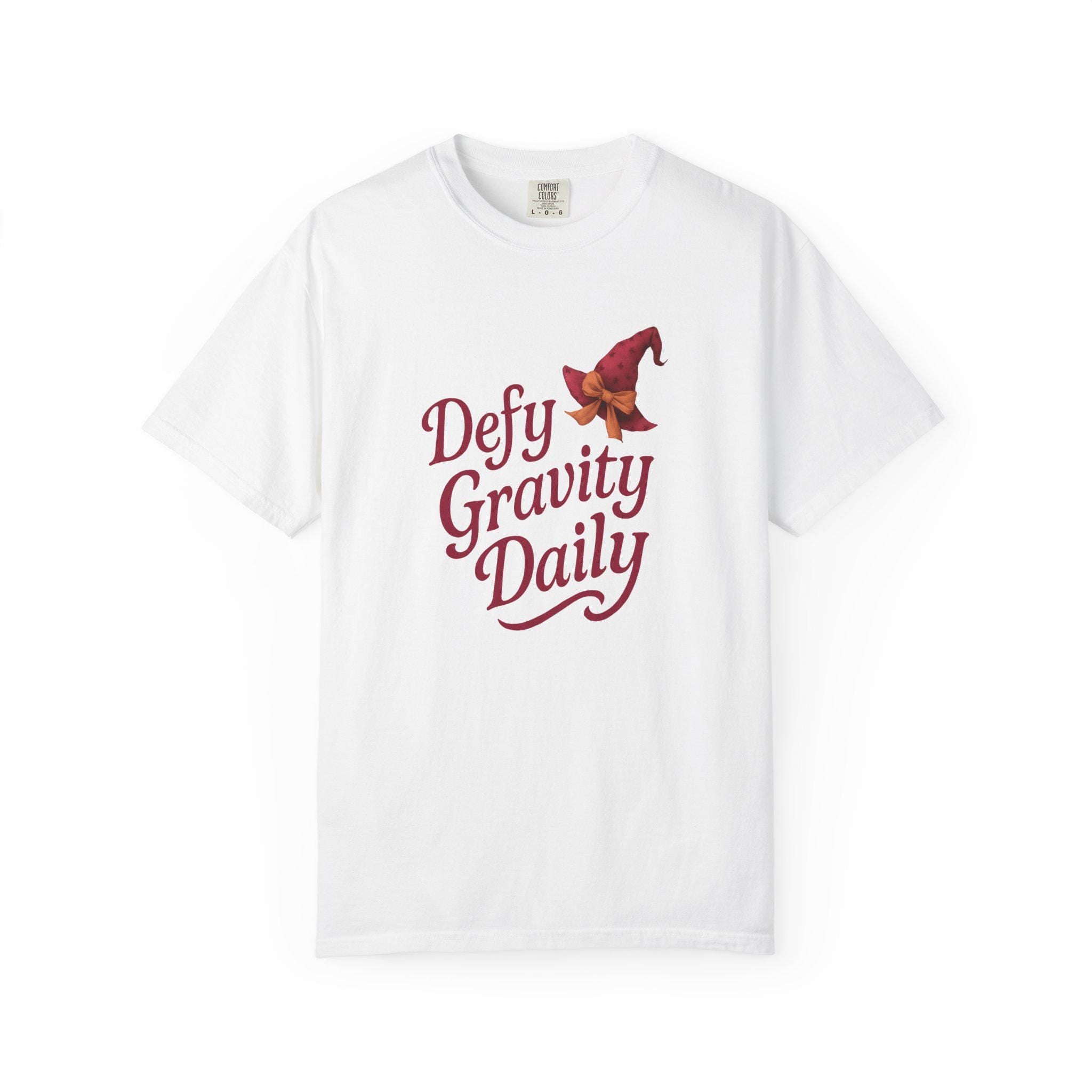Defy Gravity T-Shirt: Inspirational Broadway Musical Tee for Theater Lovers