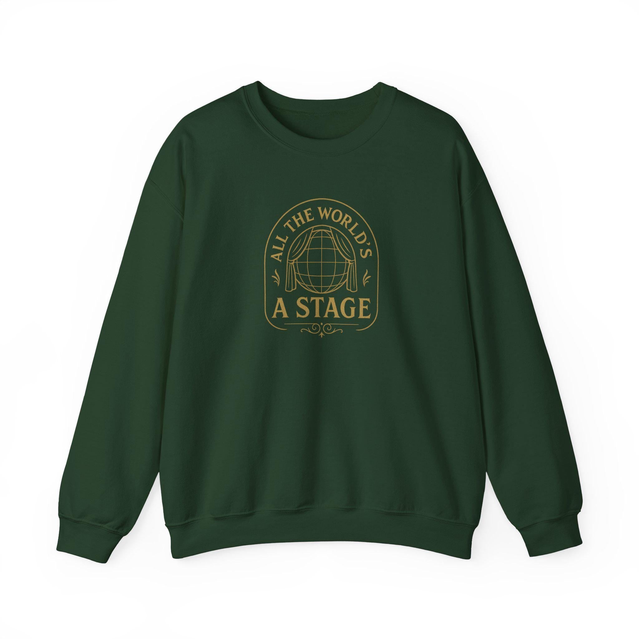 Shakespeare Quote T-Shirt: All the World's a Stage - Theater Lover Gift