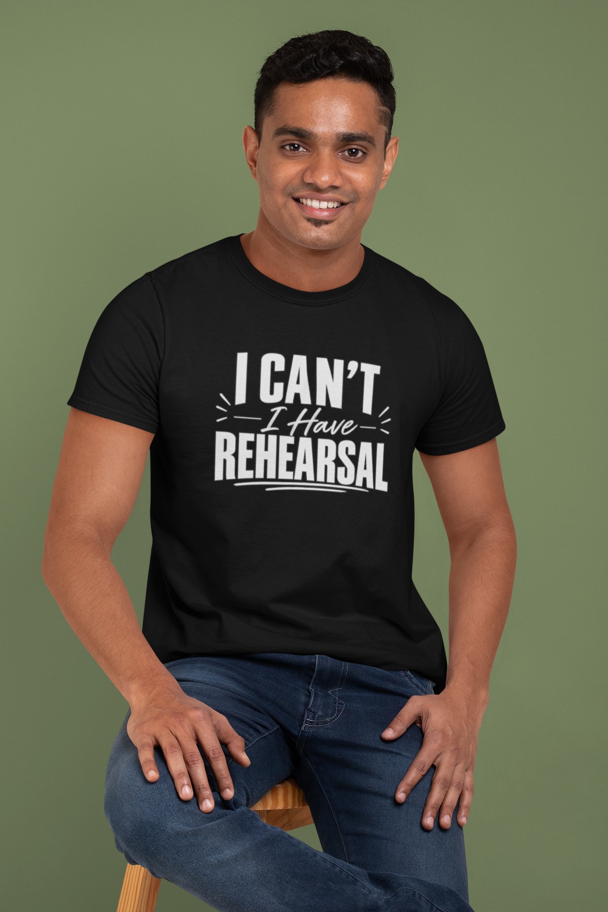 I Can't I Have Rehearsal Shirt, Funny Theater T-Shirt, Actor Gift, Drama Club Shirt, Musical Theater Gift