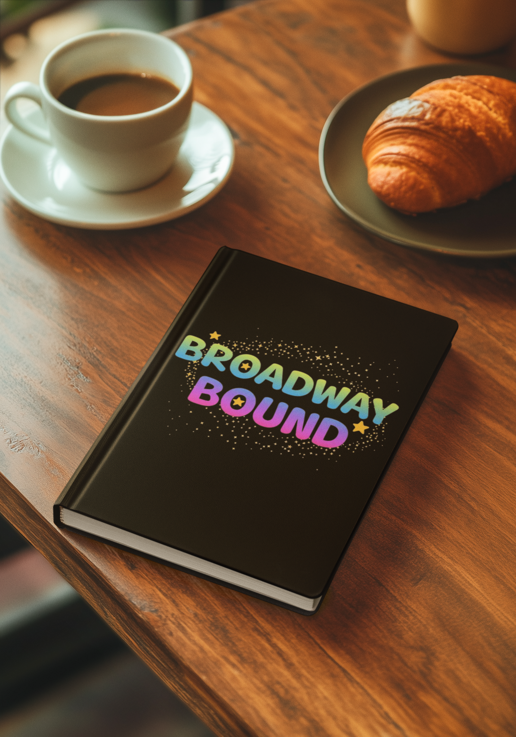 Broadway Bound Journal – Musical Theatre Notebook, Performer Gift, Actor Rehearsal Diary, Theatre Kid  Journal