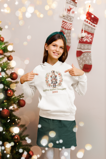 Nutcracker Ballet Personalized Hoodie – Youth and Adults Sizes - Heavy Blend Hooded Sweatshirt