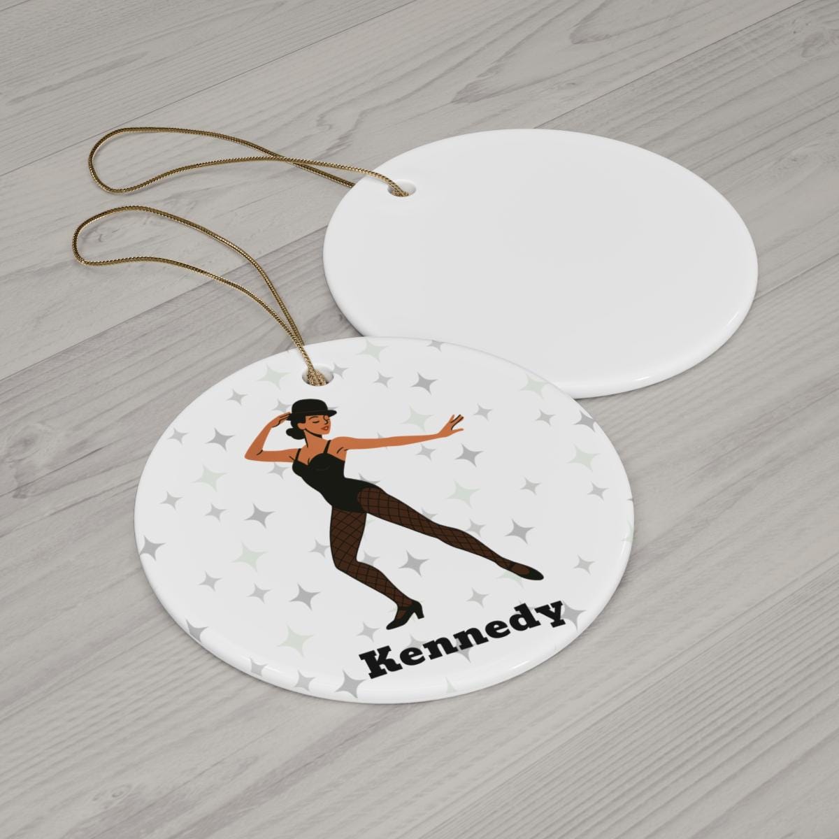 Personalized Jazz Dancer Ornament: Custom Dance Recital Gift