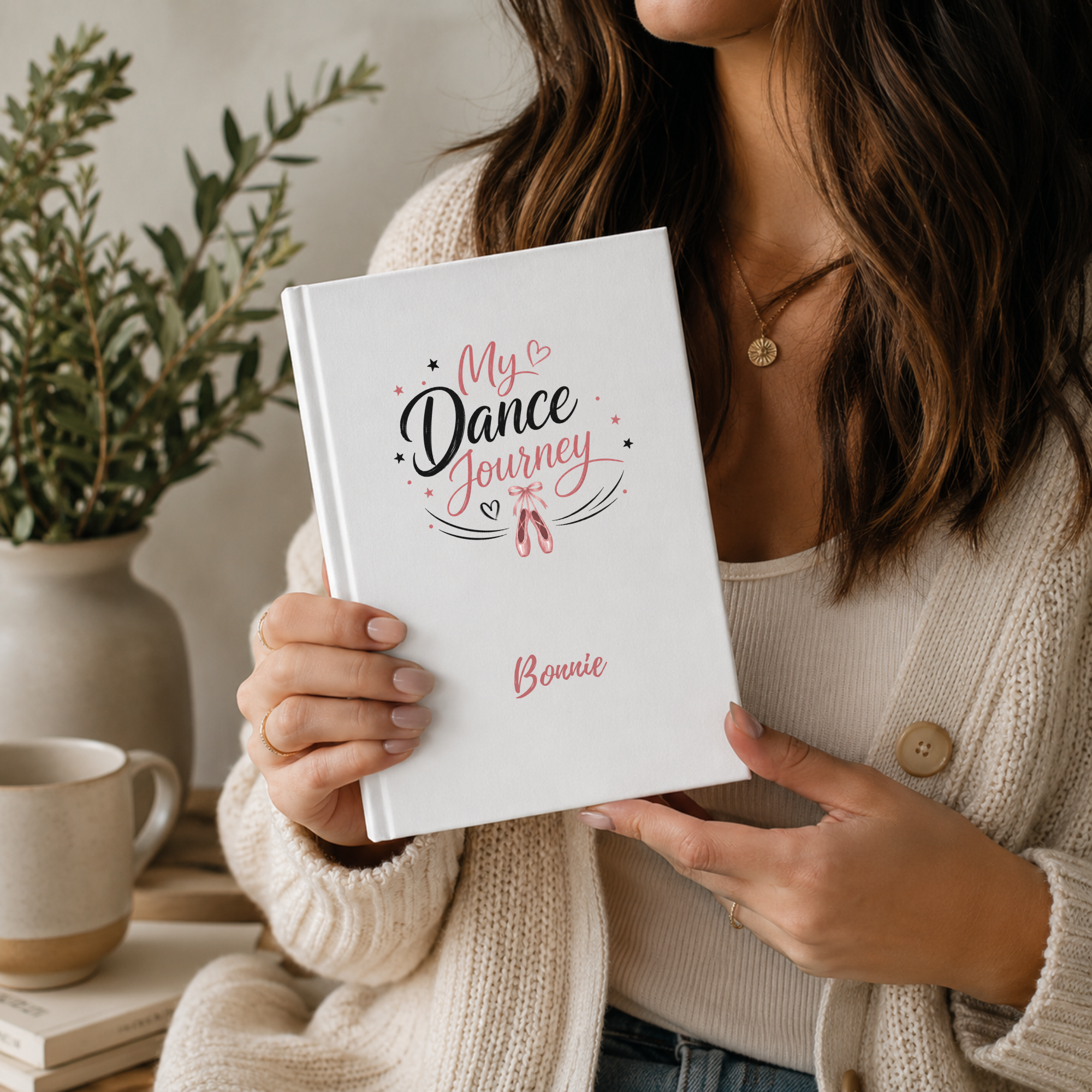 My Dance Journey Journal – Personalized Dance Memory Book for Dancers