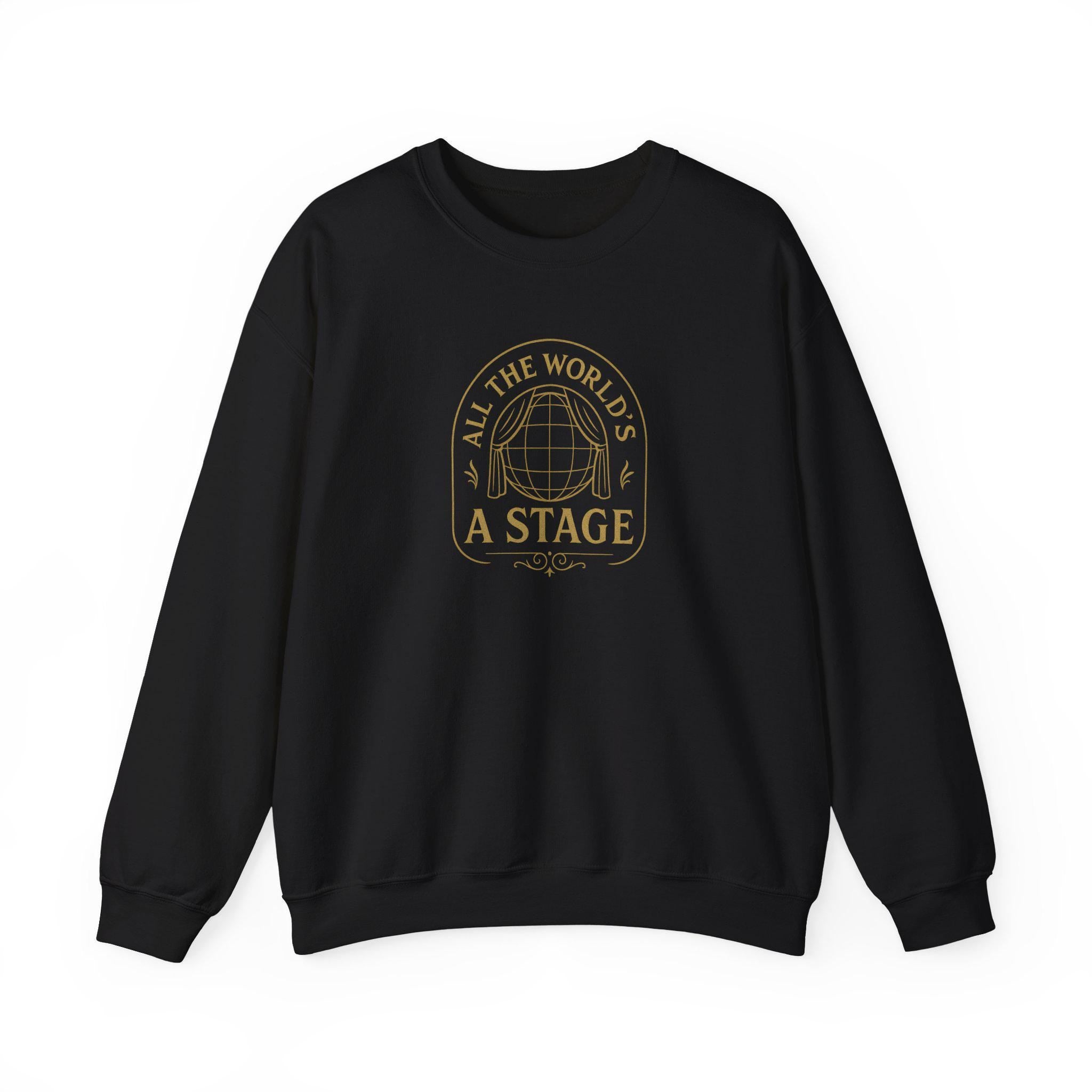 Shakespeare Quote T-Shirt: All the World's a Stage - Theater Lover Gift