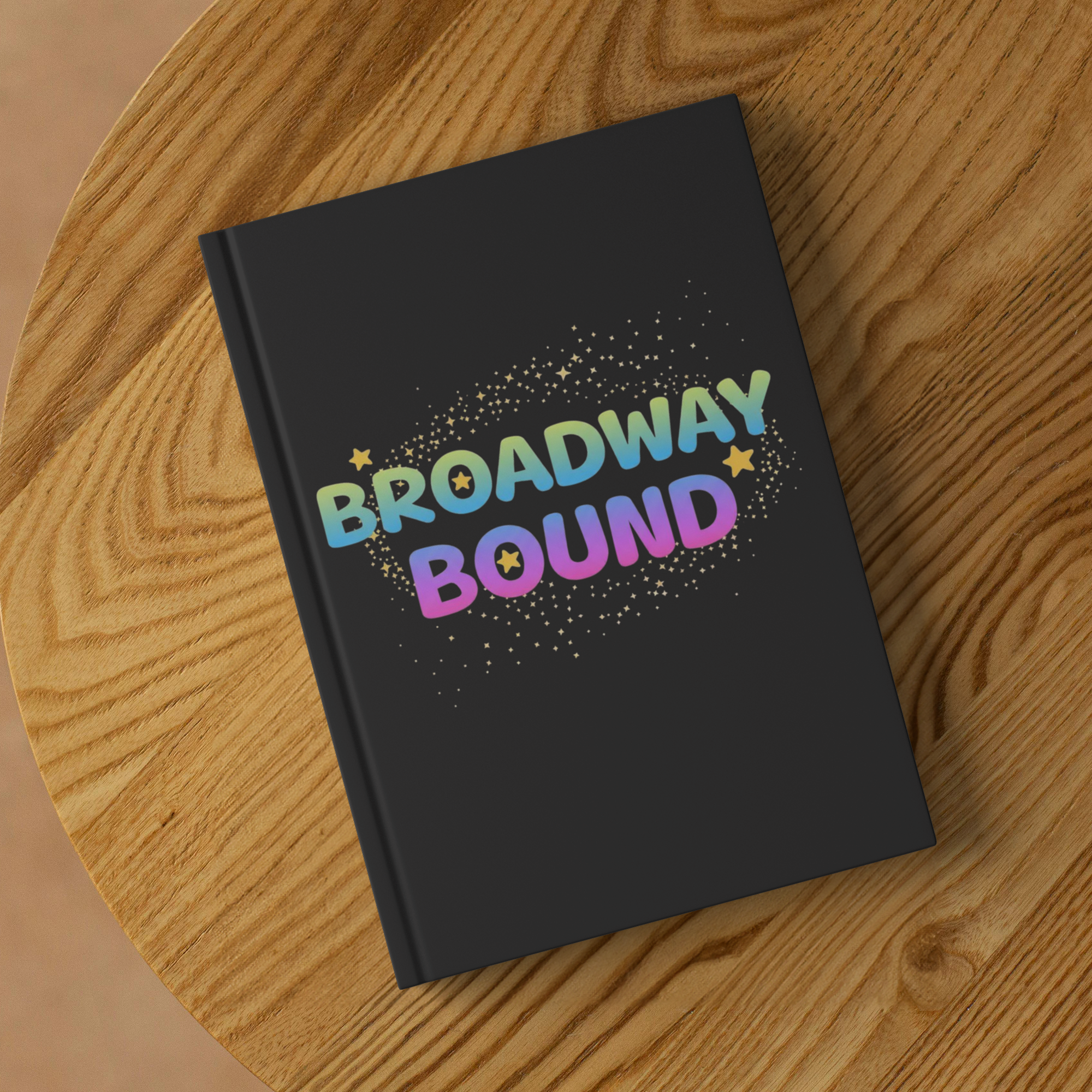 Broadway Bound Journal – Musical Theatre Notebook, Performer Gift, Actor Rehearsal Diary, Theatre Kid  Journal