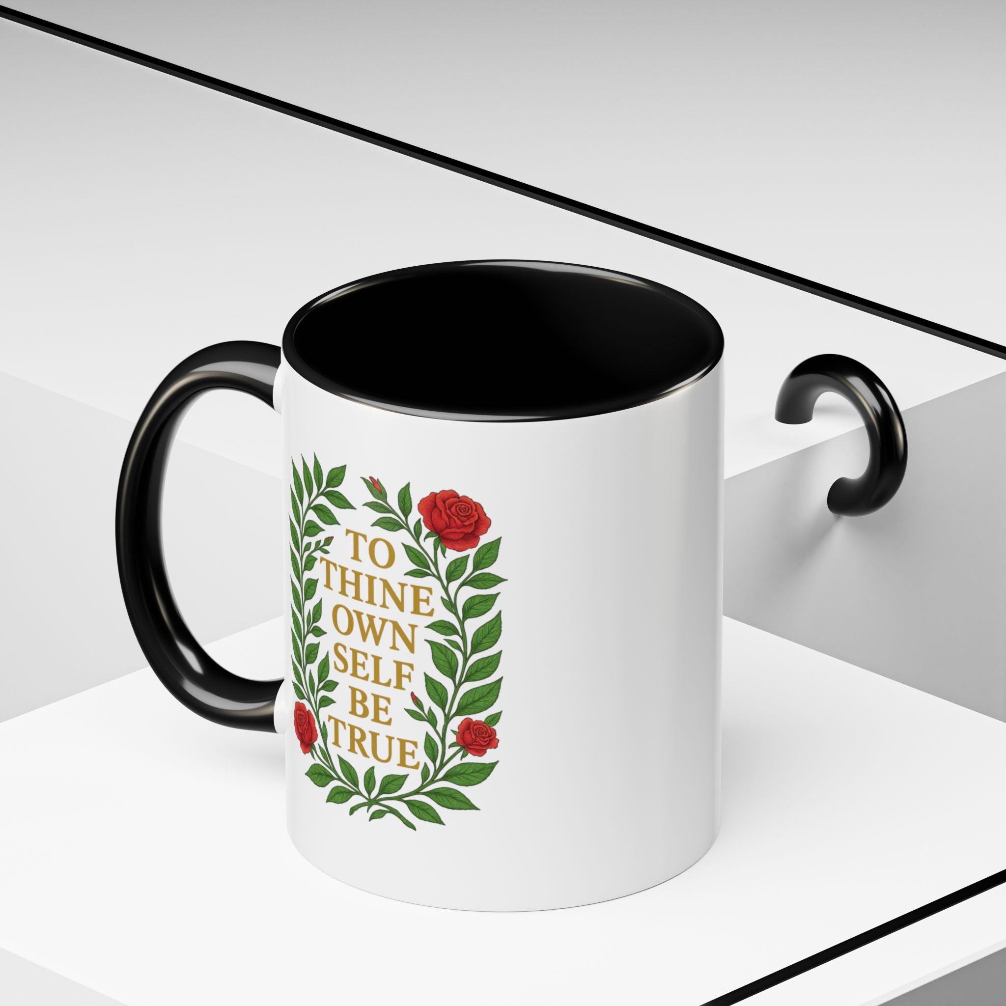 Shakespeare Quote Coffee Mug: Inspirational Theater Gift for Book Lovers, Accent Coffee Mug (11, 15oz)