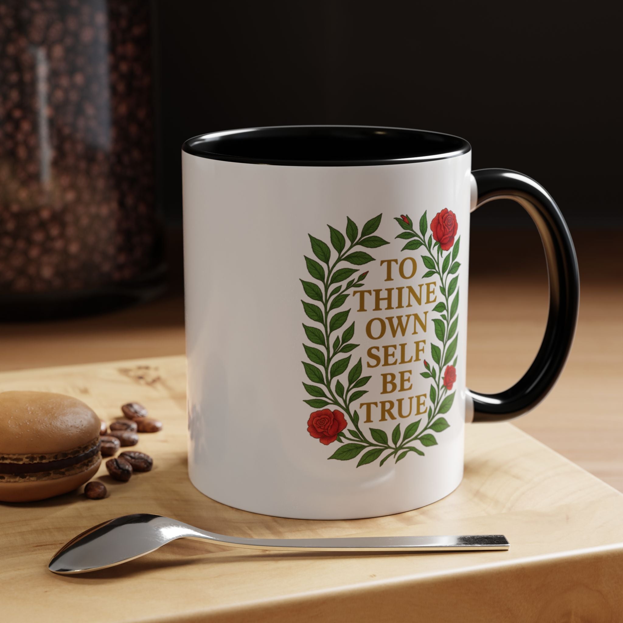 Shakespeare Quote Coffee Mug: Inspirational Theater Gift for Book Lovers, Accent Coffee Mug (11, 15oz)