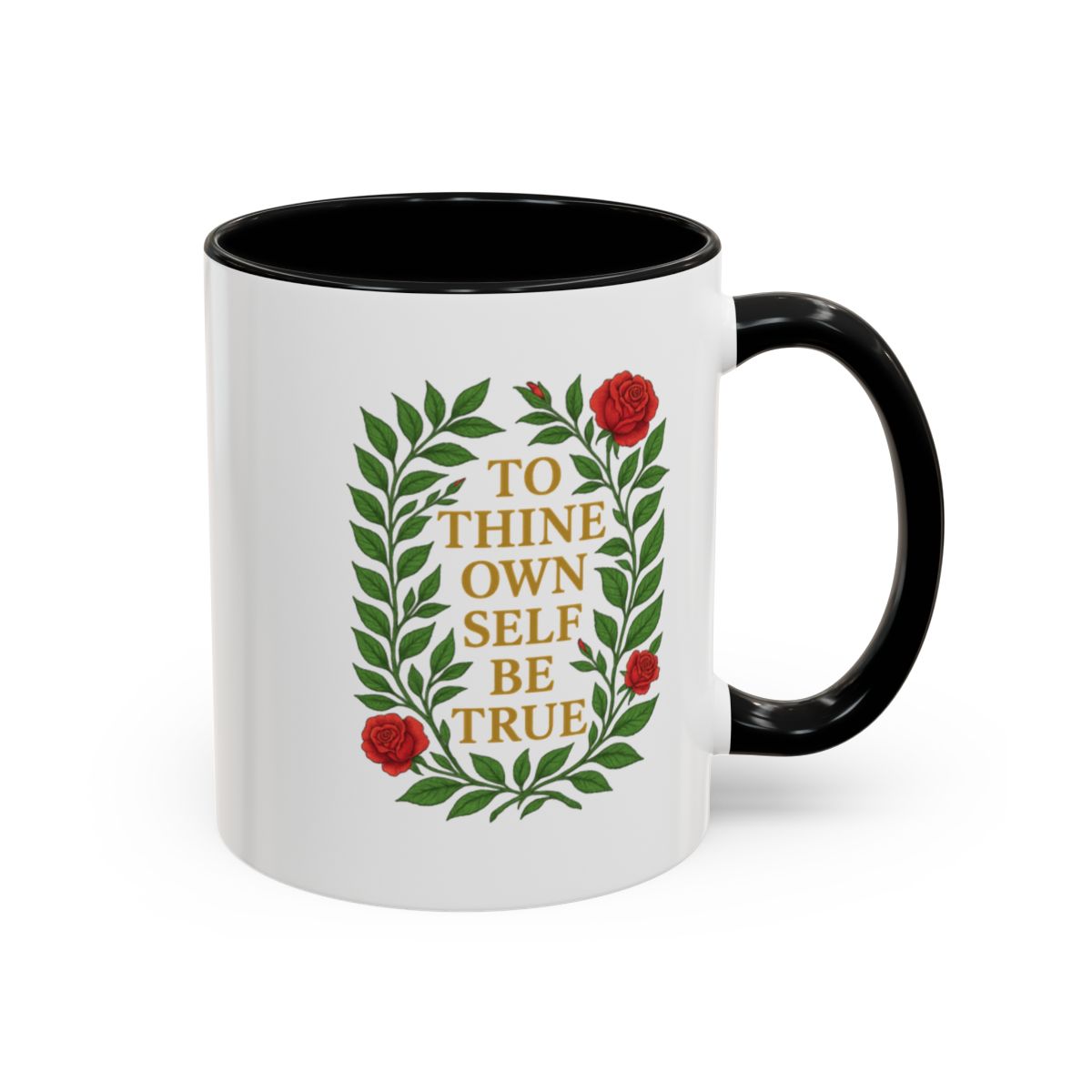 Shakespeare Quote Coffee Mug: Inspirational Theater Gift for Book Lovers, Accent Coffee Mug (11, 15oz)