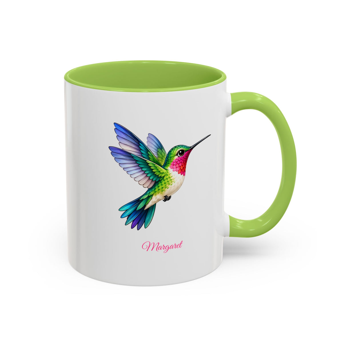 Personalized Hummingbird Coffee Mug, Bird Lover Gift, 11oz or  15oz