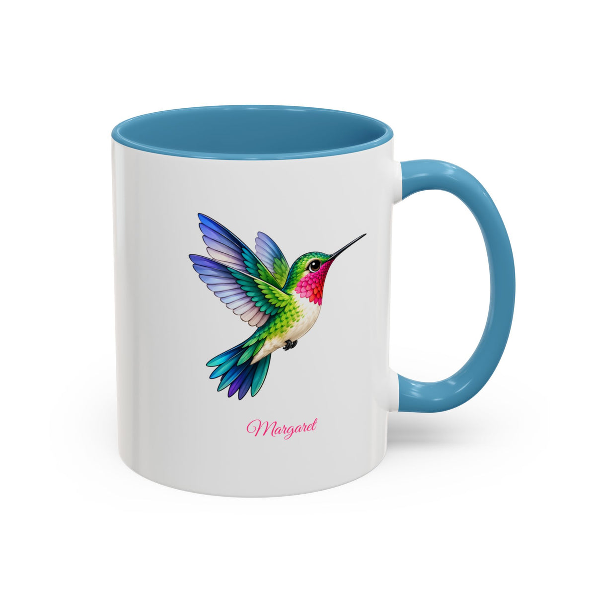 Personalized Hummingbird Coffee Mug, Bird Lover Gift, 11oz or  15oz