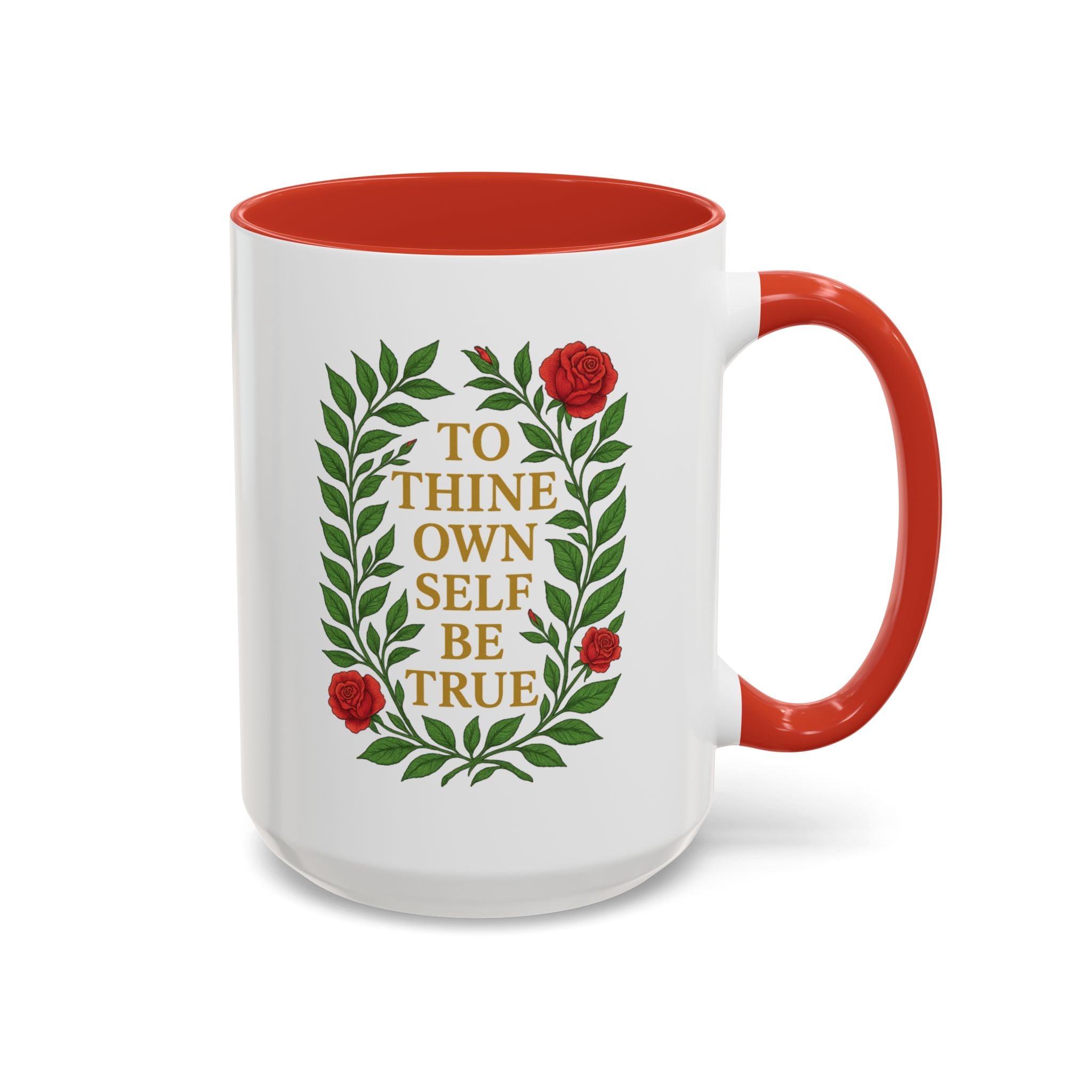 Shakespeare Quote Coffee Mug: Inspirational Theater Gift for Book Lovers, Accent Coffee Mug (11, 15oz)