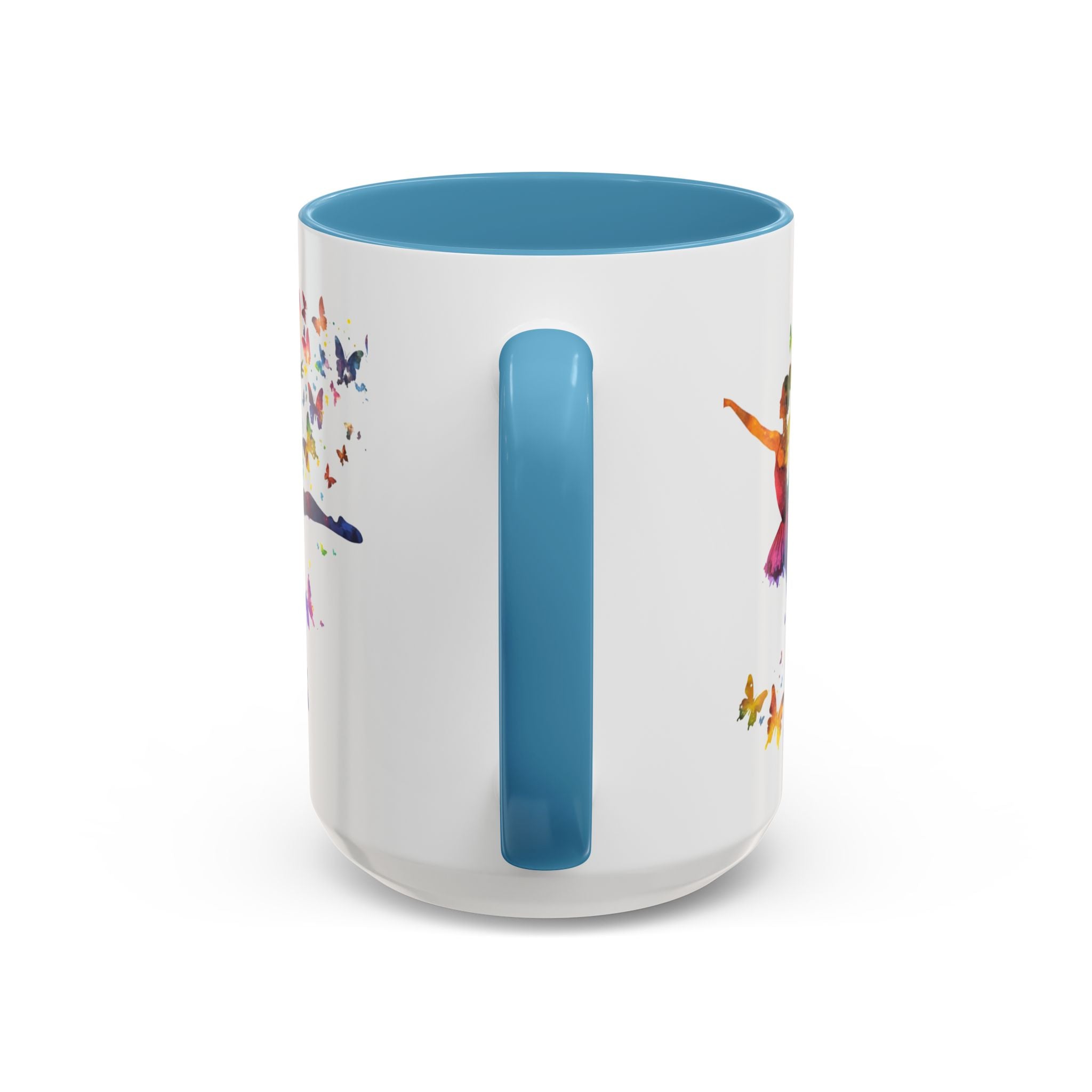 Dance Like the Butterflies Are Watching Ballet Mug – 11oz Colorful Ballerina Coffee Cup for Dancers, Teachers & Ballet Lovers
