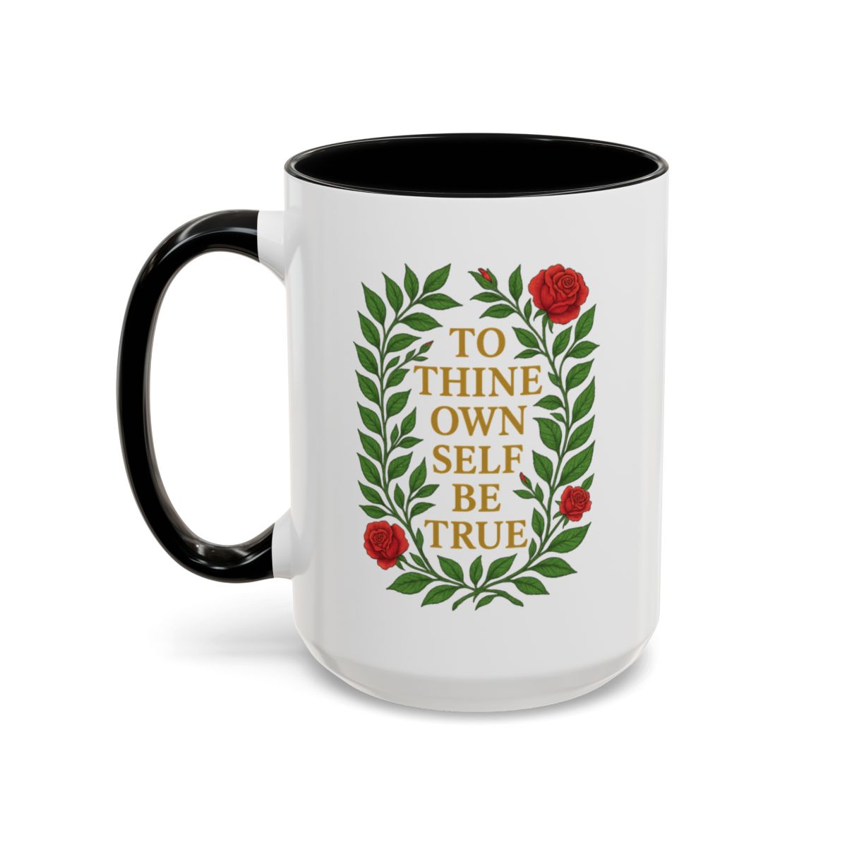 Shakespeare Quote Coffee Mug: Inspirational Theater Gift for Book Lovers, Accent Coffee Mug (11, 15oz)