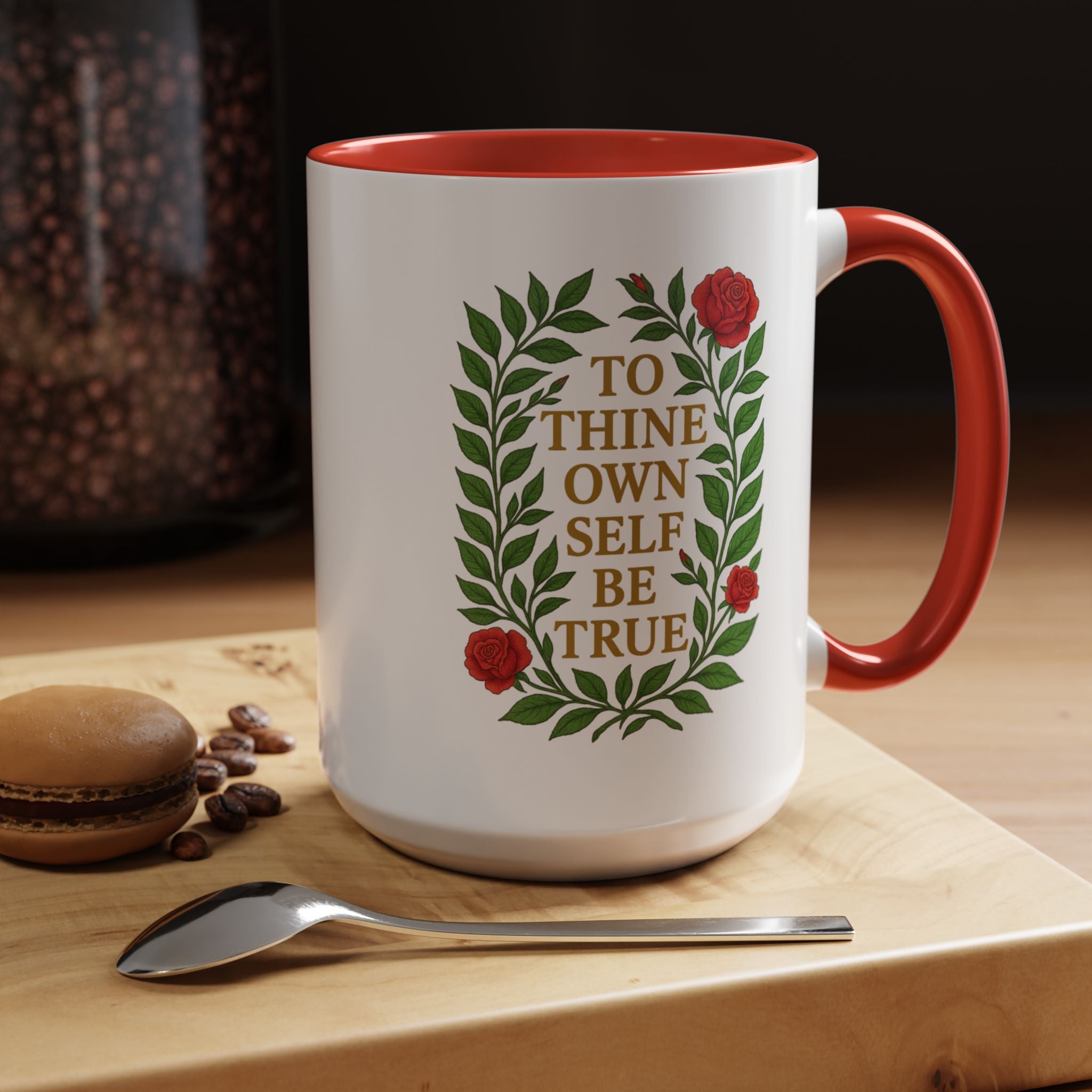 Shakespeare Quote Coffee Mug: Inspirational Theater Gift for Book Lovers, Accent Coffee Mug (11, 15oz)