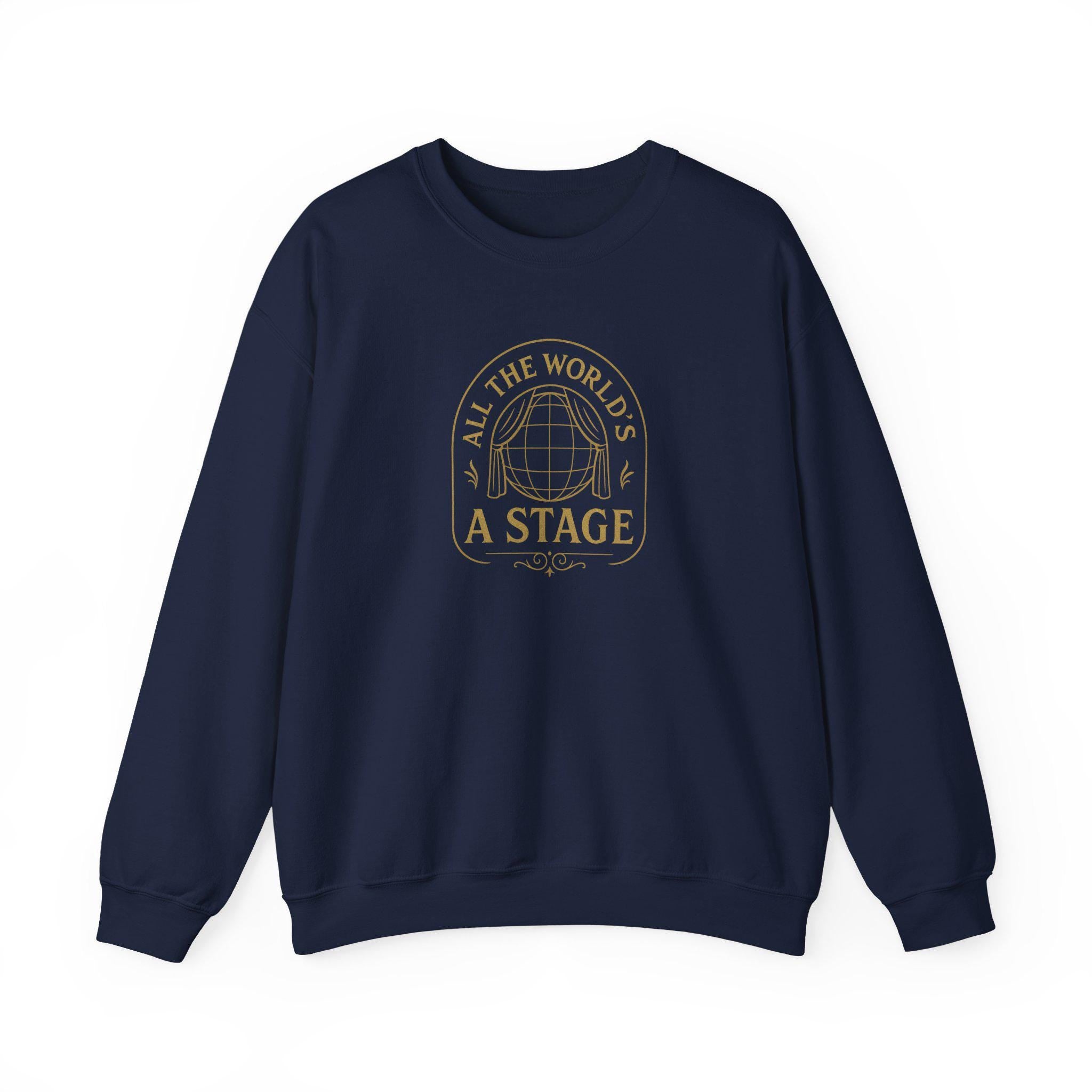 Shakespeare Quote T-Shirt: All the World's a Stage - Theater Lover Gift