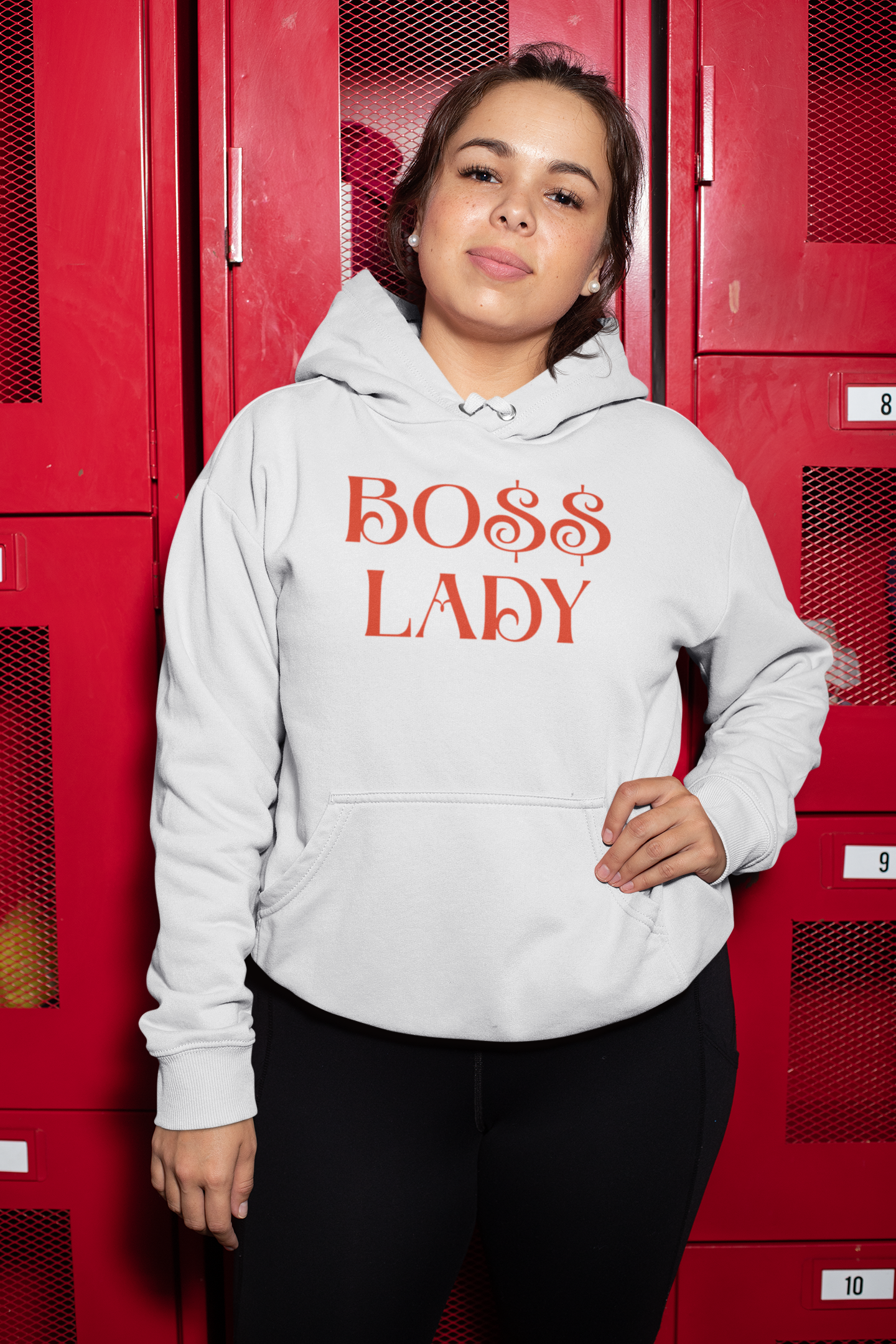 Personalized Boss Lady Hoodie, Empowerment Hoodie, Women's Motivational Sweatshirt, Feminist Apparel, Gift for Her, Boss Babe Outfit, Inspirational Fashion