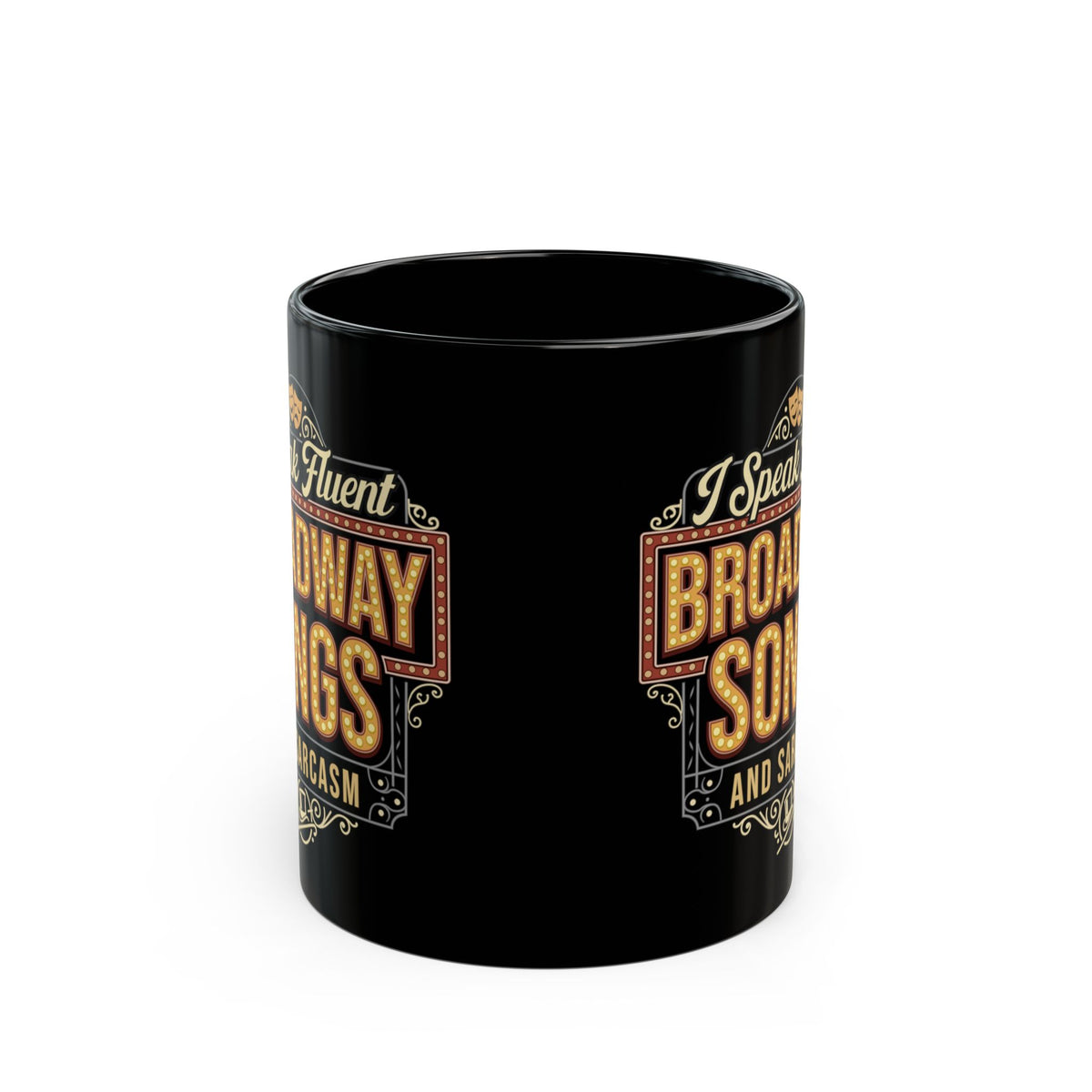 Broadway Lover Coffee Mug Musical Theater Gift for Actors & Theater Fans (11oz, 15oz)