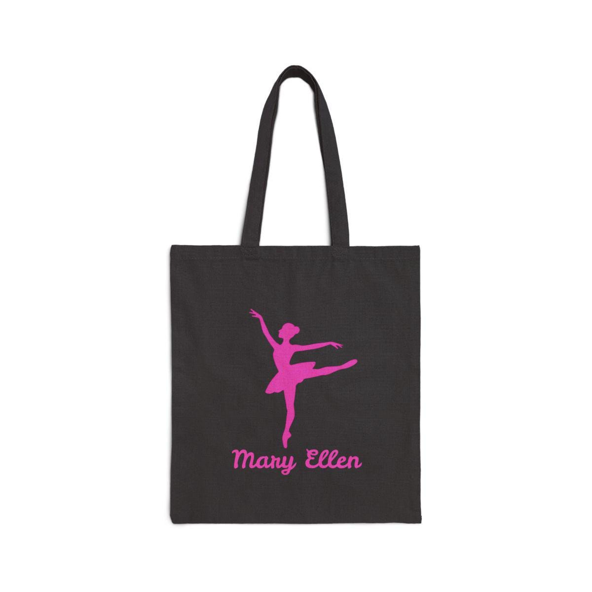 Personalized Ballerina Tote Bag: Custom Ballet Gift for Dancers