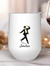 Personalized Tap Dancing Man Wine Tumbler – 12oz Stainless Steel Cup, Insulated Gift for Dancers, Teachers & Musical Theater Fans