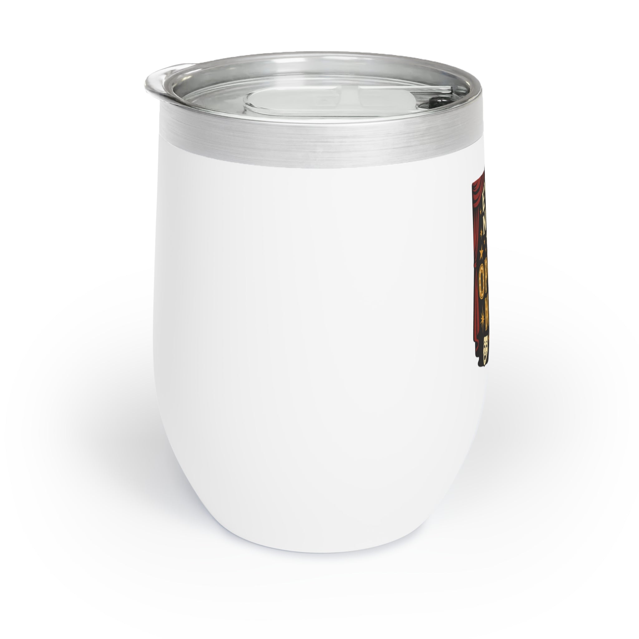Every Night Is Opening Night Personalized Wine Tumbler – 12oz Stainless Steel Cup, Insulated Gift for Actors, Stage Crew & Theater Fans