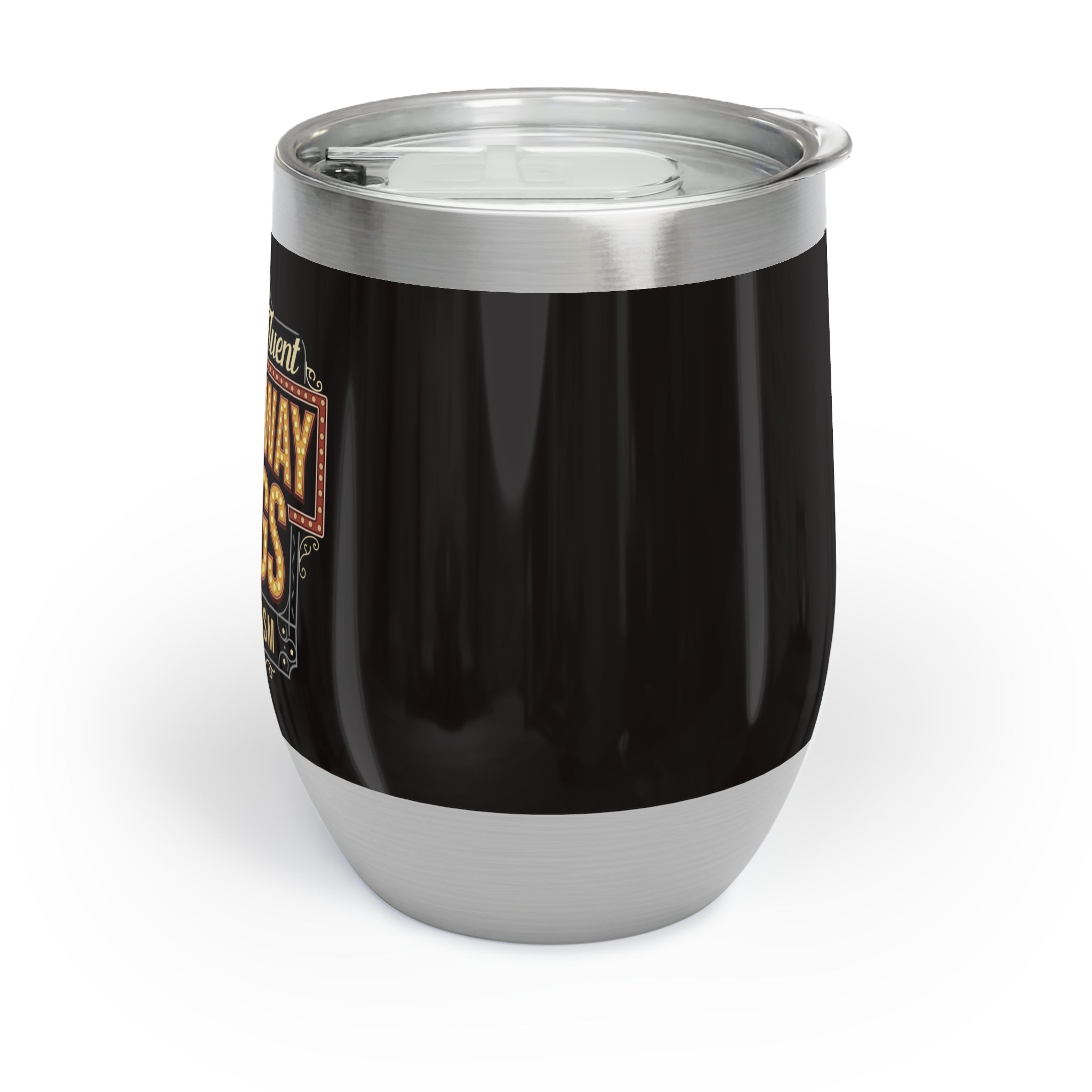 Broadway Theater Wine Tumbler, Double Wall Insulated, Broadway Songs Gift, Stainless Steel, Wine Lovers Unique Gift, 12oz Tumbler