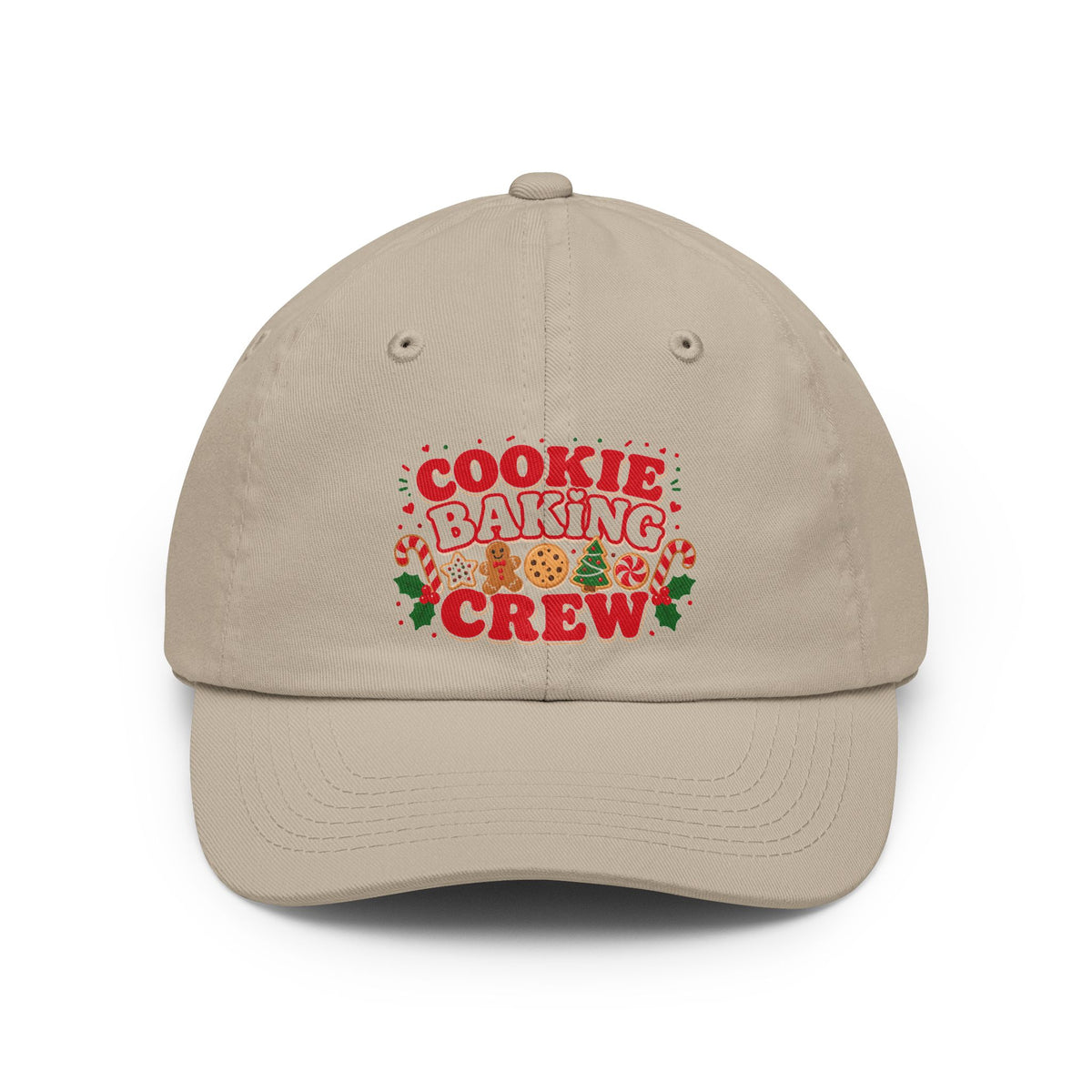 Cookie Baking Crew Hat, Christmas Baker Cap, Holiday Cookie Decorating Hat, Festive Baking Team Gift for Cookie Lovers and Bakers!