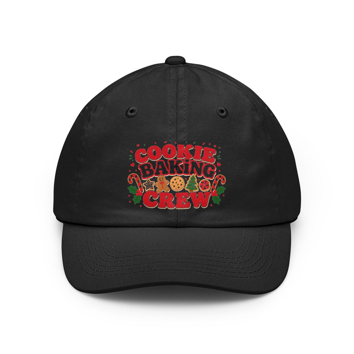 Cookie Baking Crew Hat, Christmas Baker Cap, Holiday Cookie Decorating Hat, Festive Baking Team Gift for Cookie Lovers and Bakers!