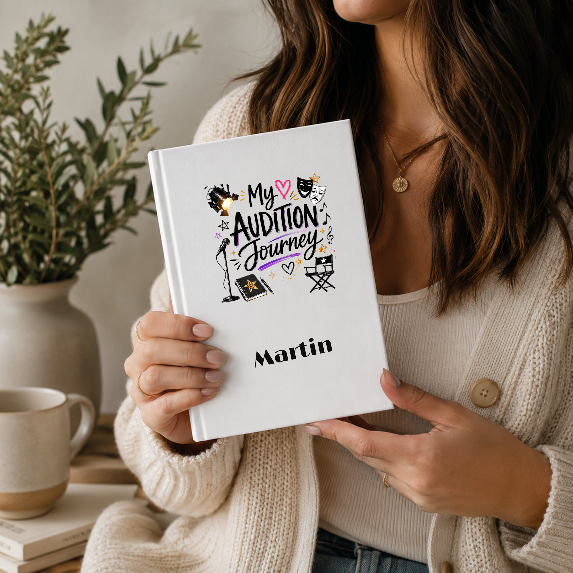 My Audition Journey Journal – Personalized Audition Log & Theater Memory Book
