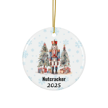 Personalized Nutcracker Ballet Christmas Ornament – Double-Sided - Nutcracker Cast Gift – 2-Sided Ornament with Year, Dancer Name and Role