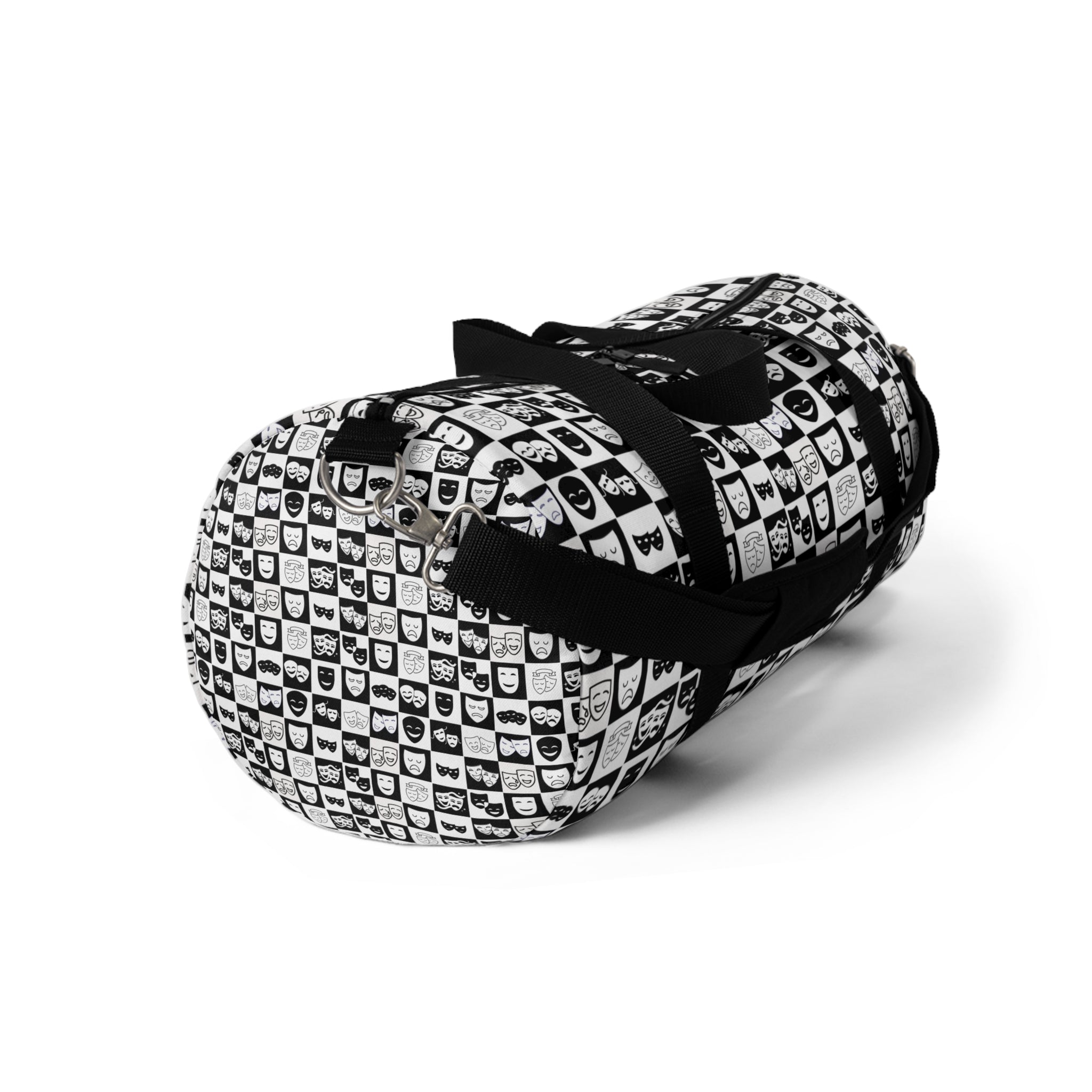 Theater Masks Duffel Bag, Drama Lover Gift, Actor Travel Bag, Theater Kid Gear Bag, Performing Arts Bag, 2 Sizes Available