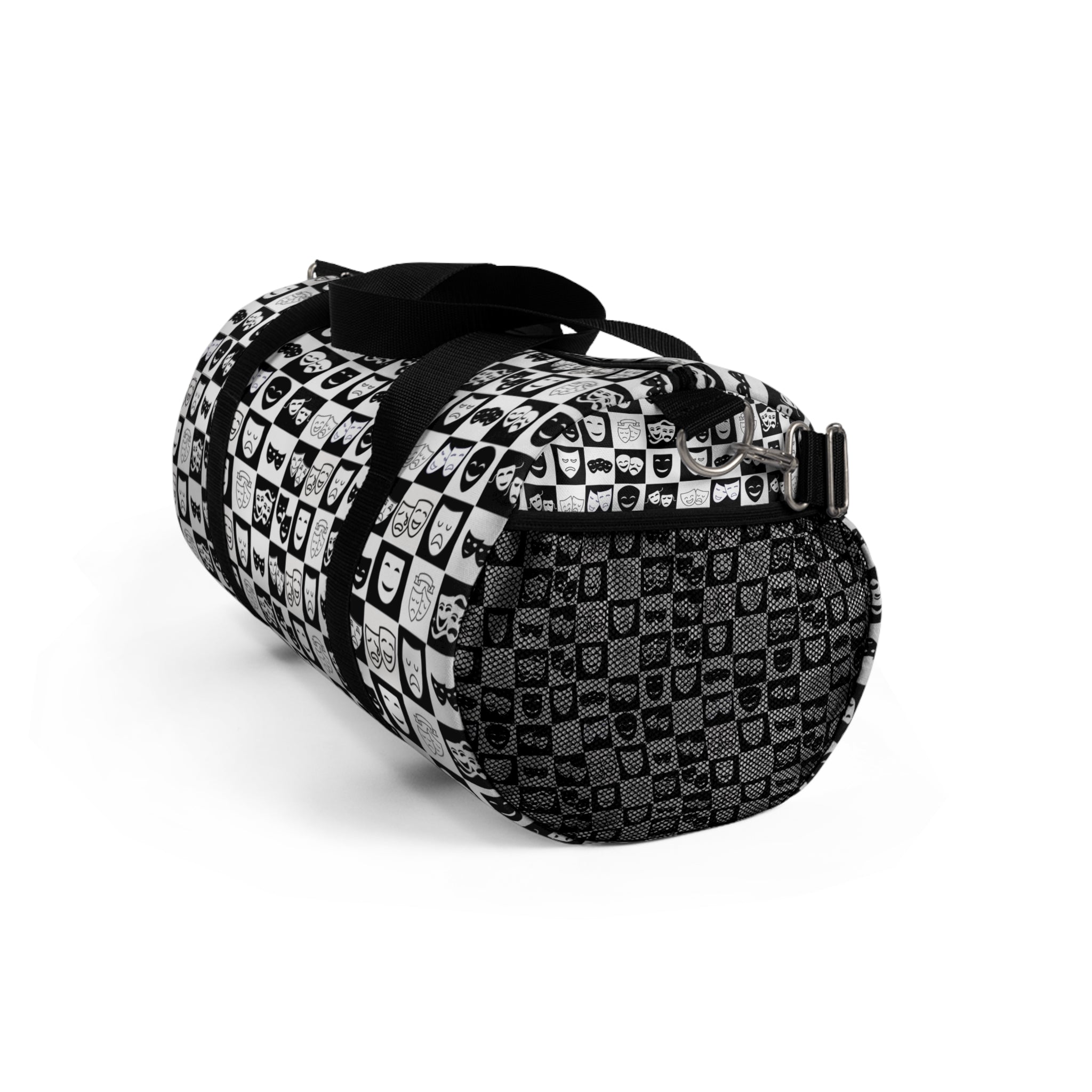 Theater Masks Duffel Bag, Drama Lover Gift, Actor Travel Bag, Theater Kid Gear Bag, Performing Arts Bag, 2 Sizes Available