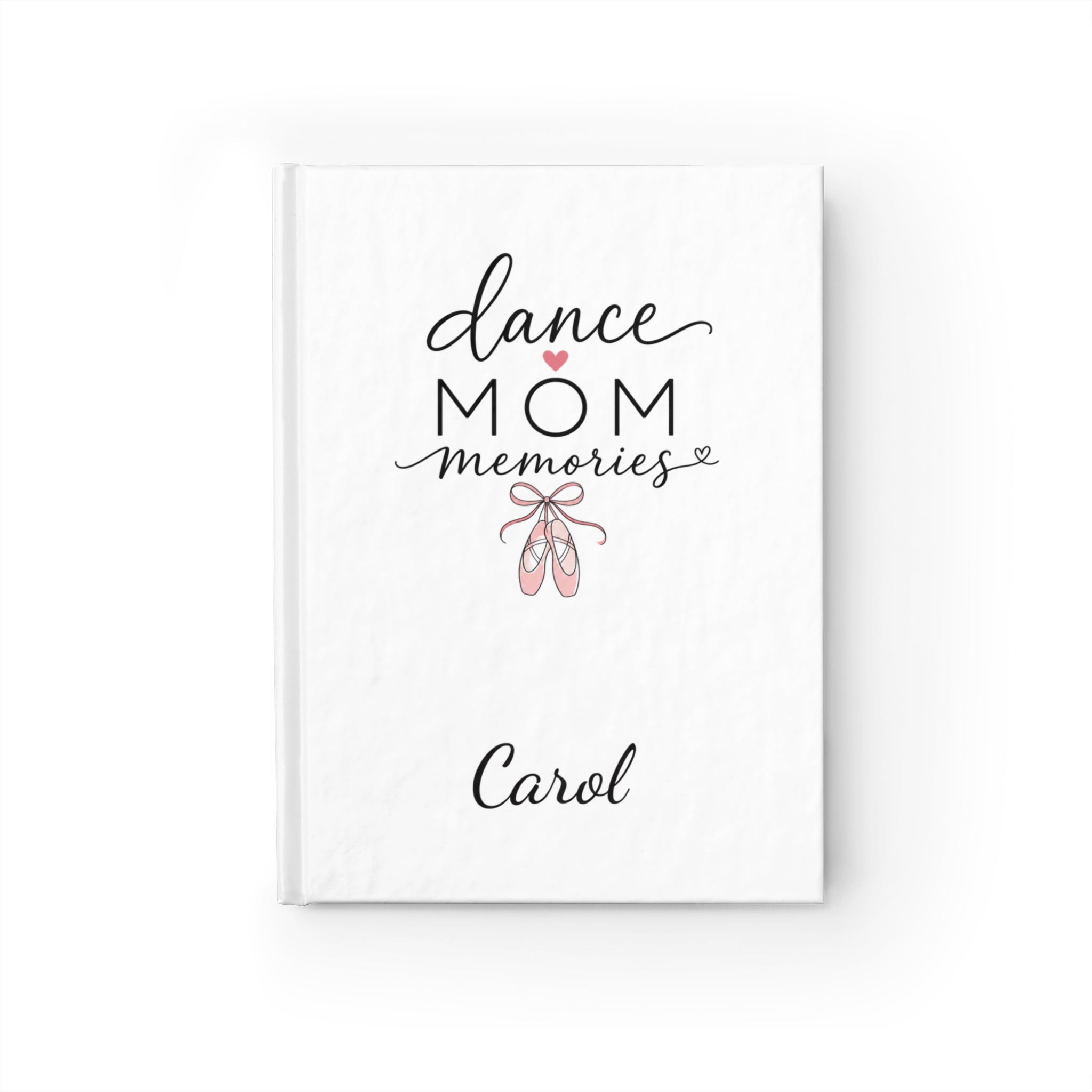 Dance Mom Memories Journal – A Keepsake for Every Recital, Competition & Performance, Personalized