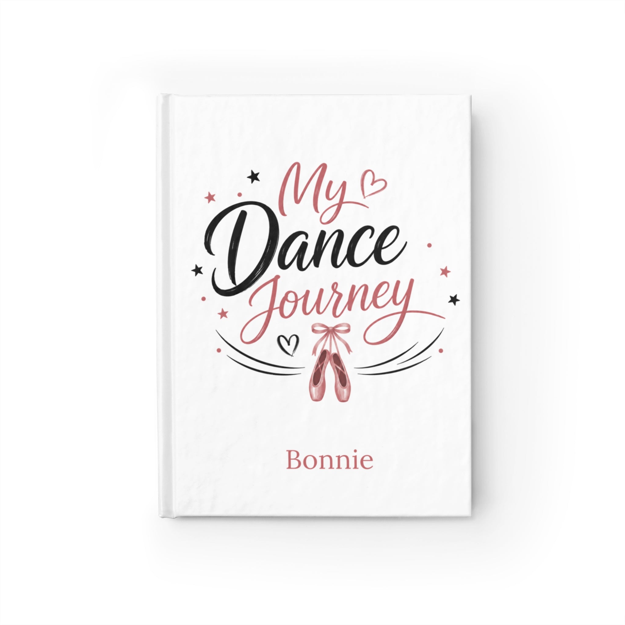 My Dance Journey Journal – Personalized Dance Memory Book for Dancers