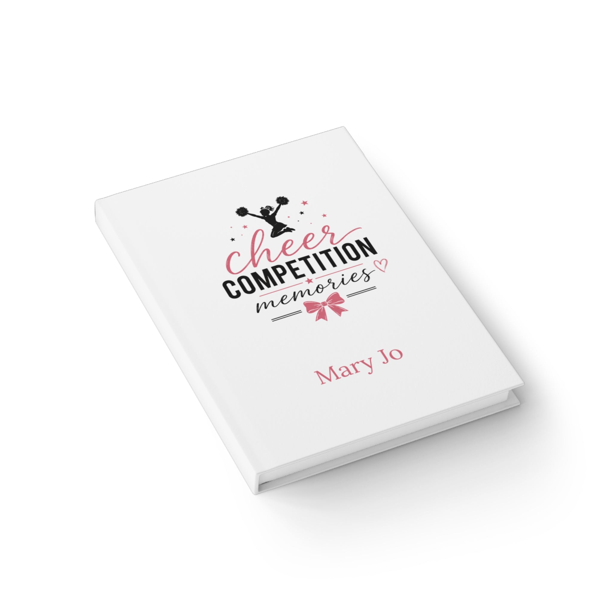 Personalized Cheer Competition Memories Journal – A Keepsake for Every Season