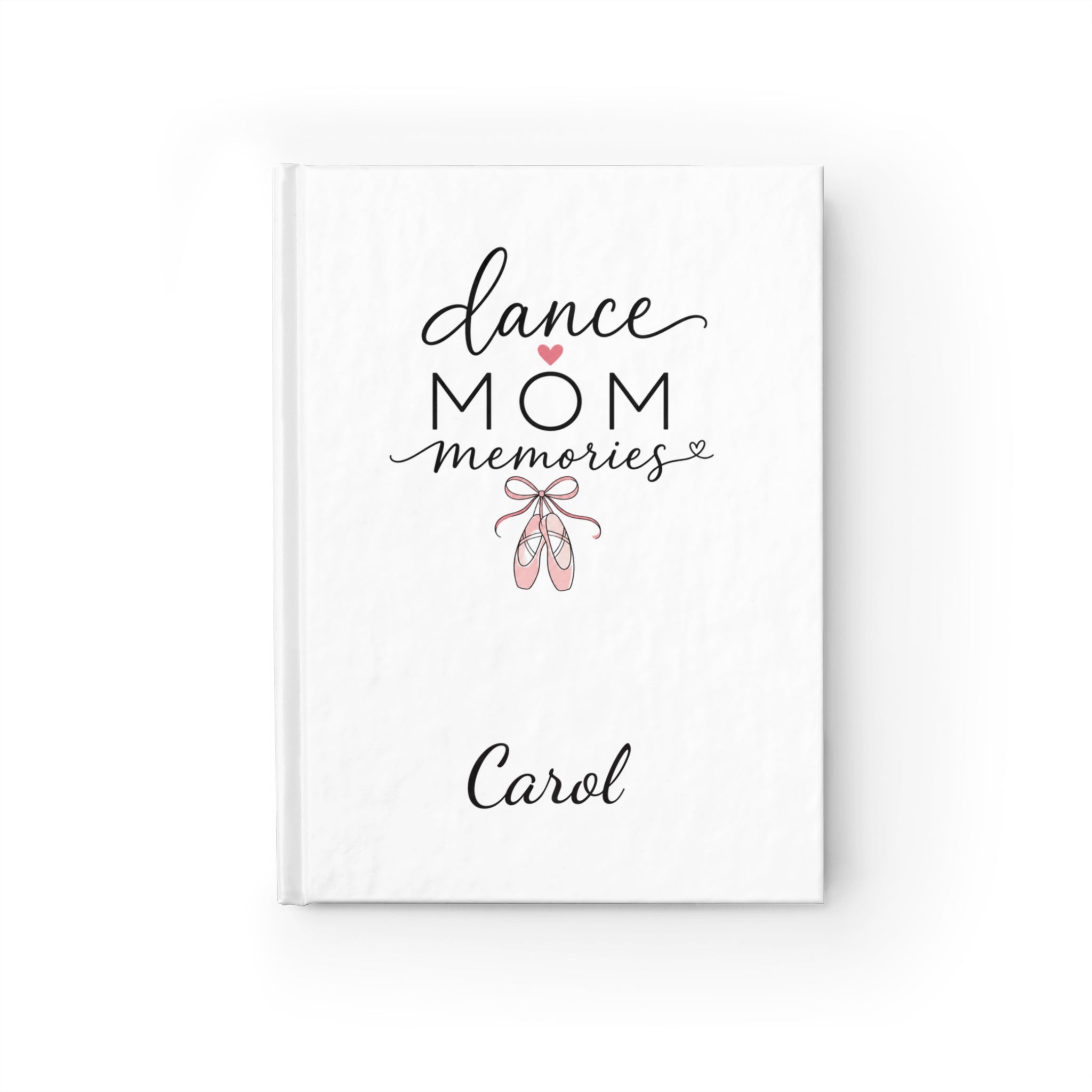 Dance Mom Memories Journal – A Keepsake for Every Recital, Competition & Performance, Personalized