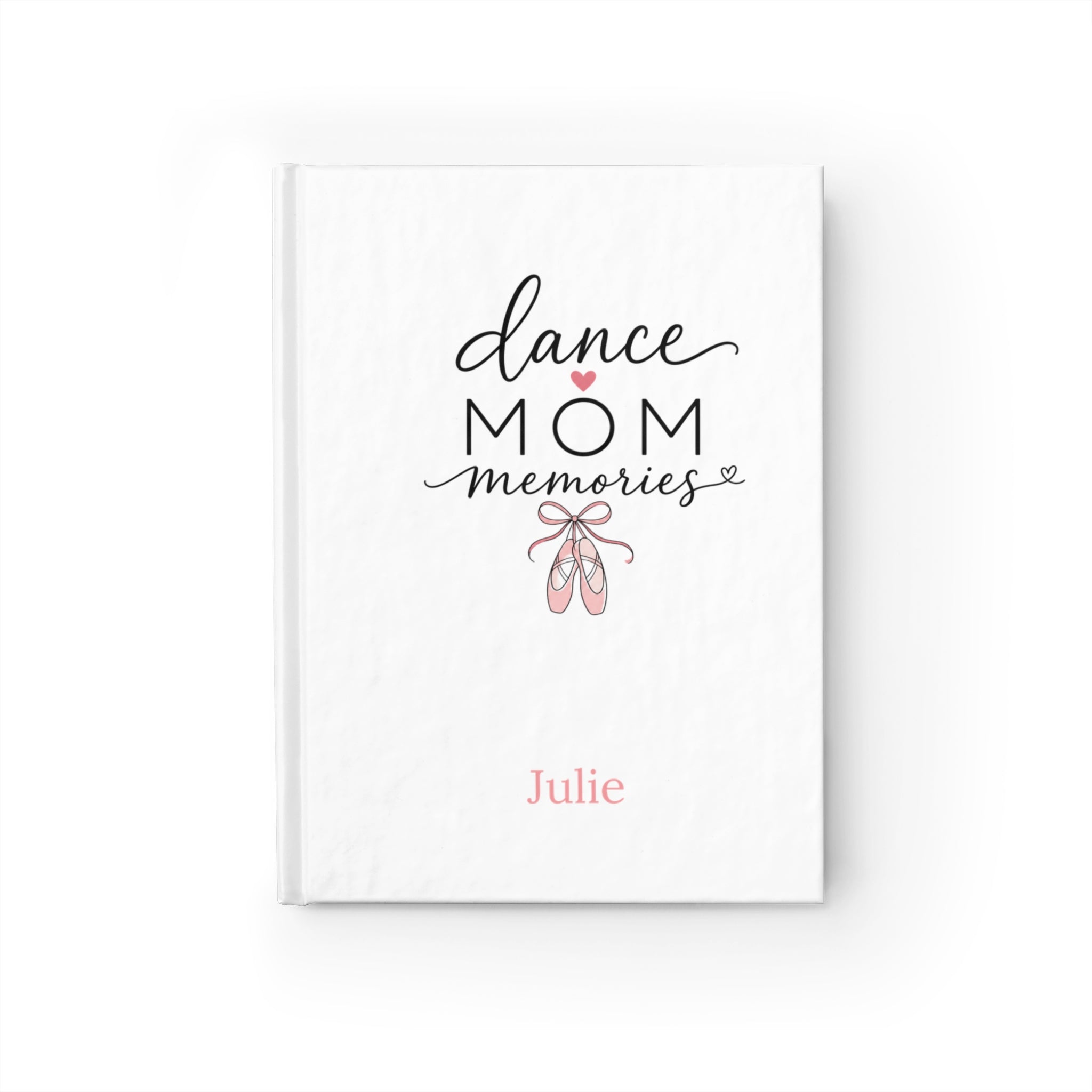 Dance Mom Memories Journal – A Keepsake for Every Recital, Competition & Performance, Personalized