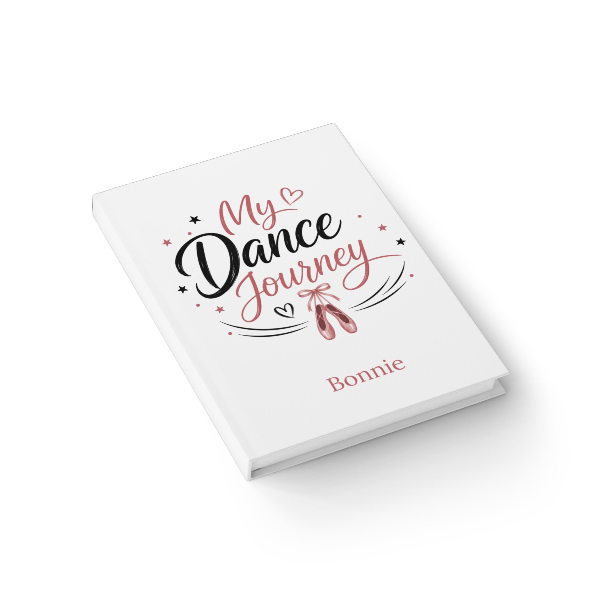 My Dance Journey Journal – Personalized Dance Memory Book for Dancers