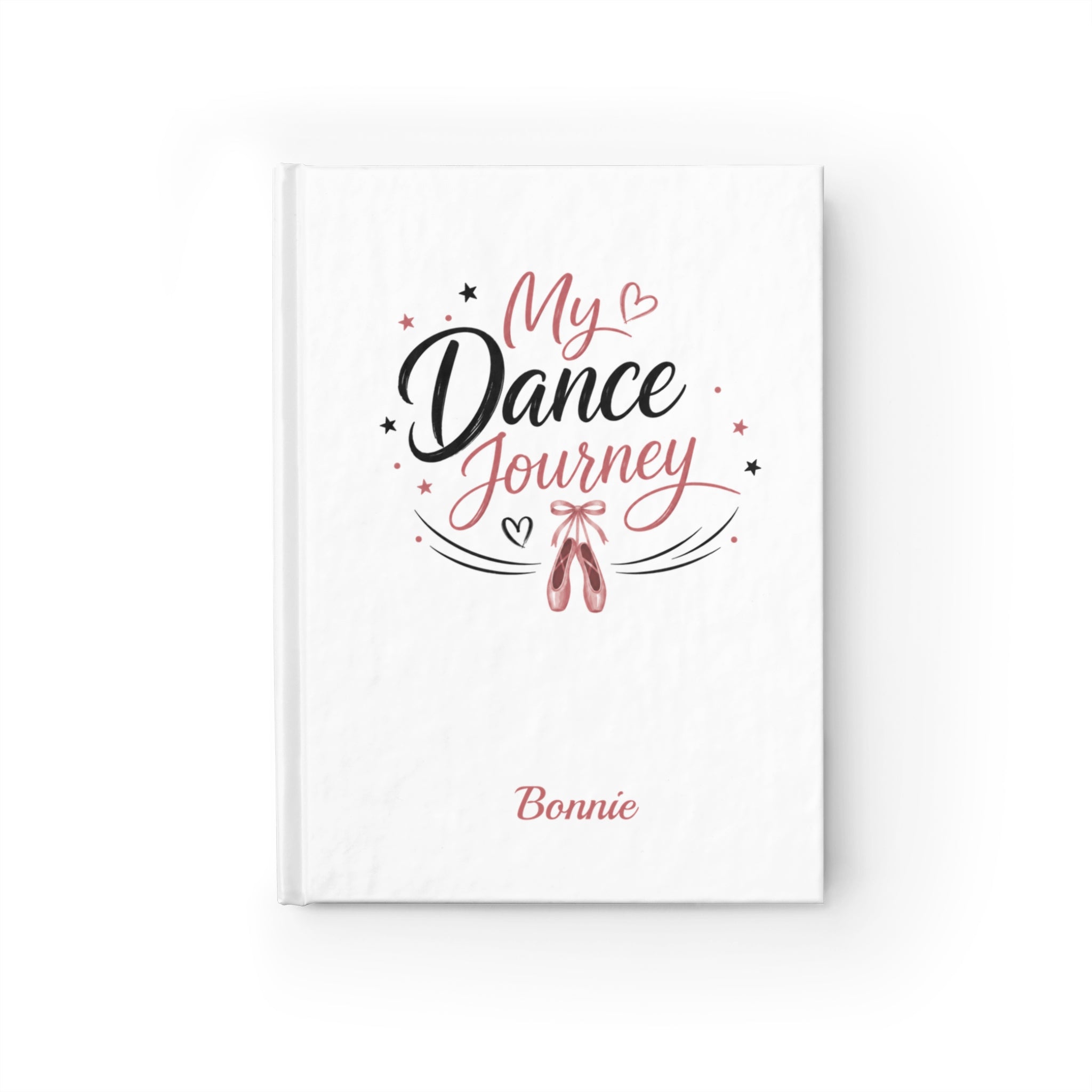 My Dance Journey Journal – Personalized Dance Memory Book for Dancers