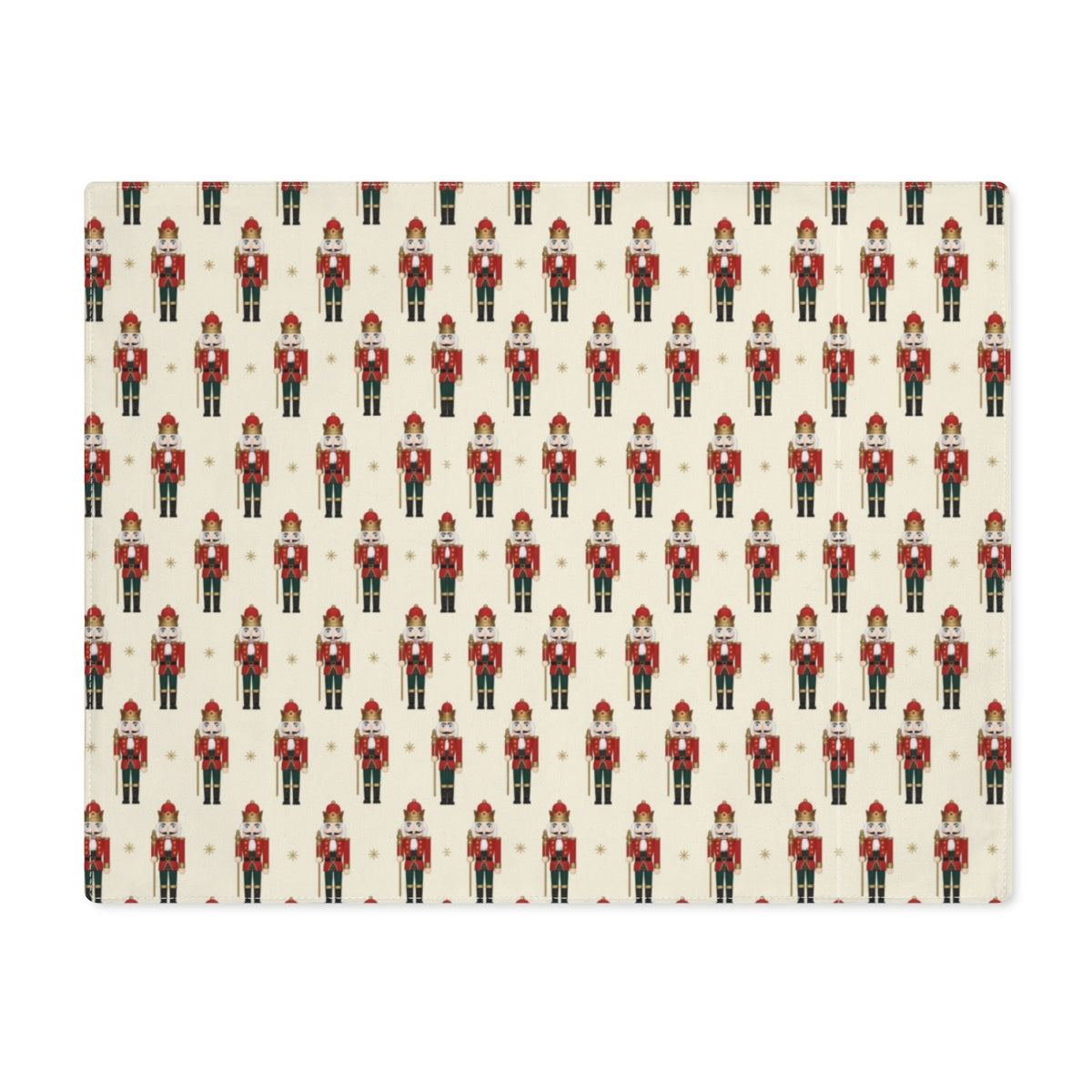Nutcracker Christmas Table Decor Set, Placemats, Napkins & Table Runner, Holiday Table Setting, One-Sided Print