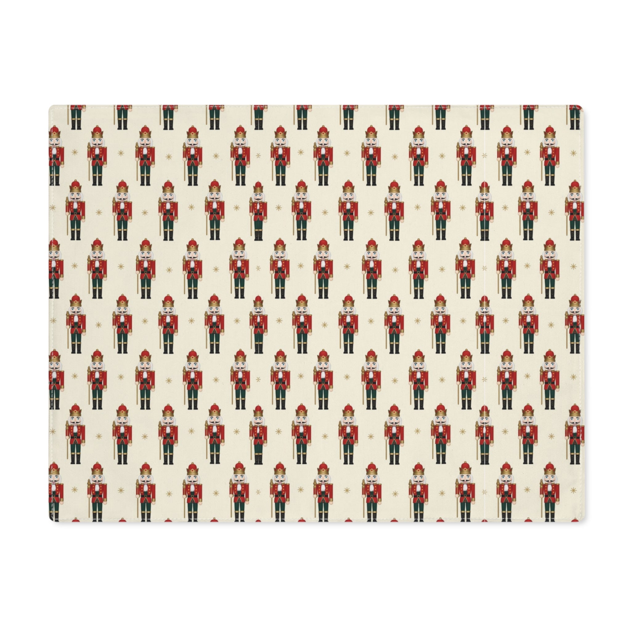 Nutcracker Christmas Table Decor Set, Placemats, Napkins & Table Runner, Holiday Table Setting, One-Sided Print