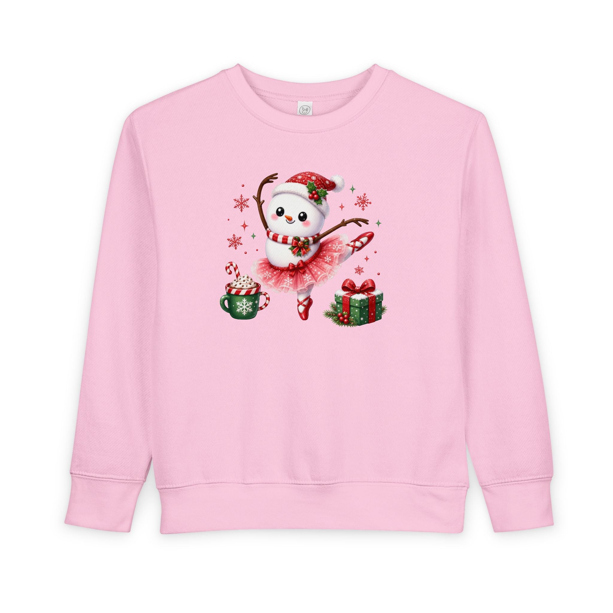 Toddler Ballet Snowman Christmas Shirt | Ballerina Snowman Sweatshirt | Dance Lover Christmas Gift | Holiday Ballet Tee