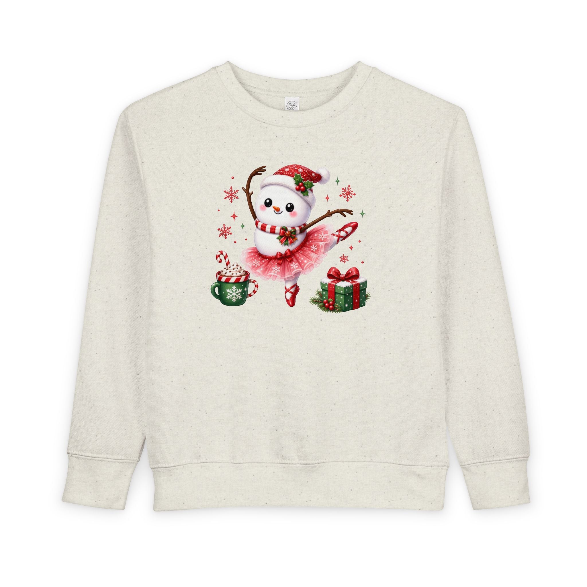 Toddler Ballet Snowman Christmas Shirt | Ballerina Snowman Sweatshirt | Dance Lover Christmas Gift | Holiday Ballet Tee