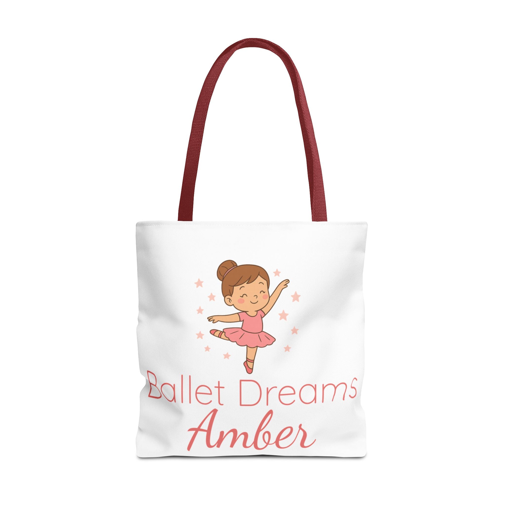 Personalized Ballet Dreams Tote Bag for Kids | Custom Name Ballerina Gift | Ballet Dancer Bag | Recital or Dance Class Tote