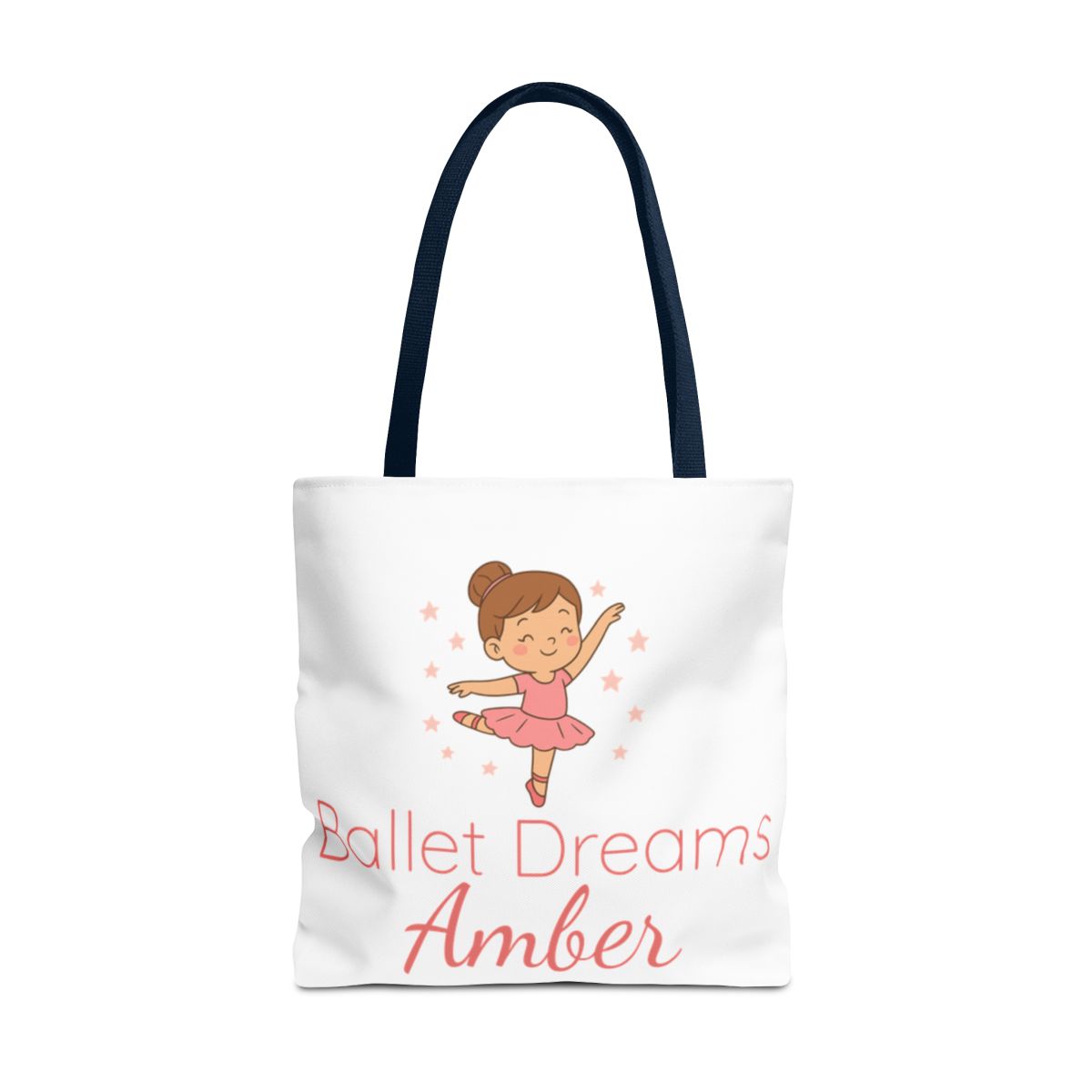 Personalized Ballet Dreams Tote Bag for Kids | Custom Name Ballerina Gift | Ballet Dancer Bag | Recital or Dance Class Tote