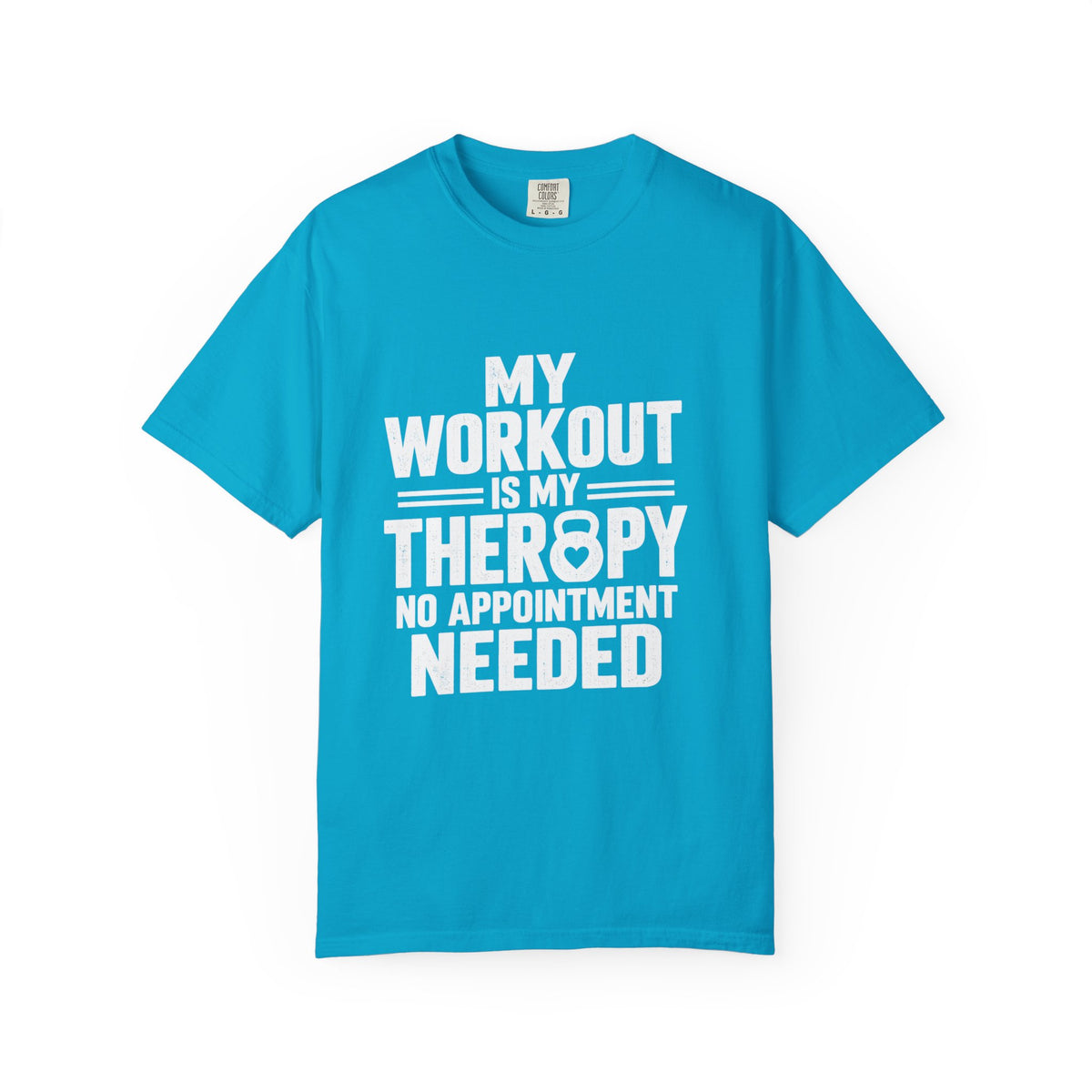 My Workout Is My Therapy Shirt, Funny Gym T-Shirt, Workout Humor Tee, Fitness Motivation Shirt