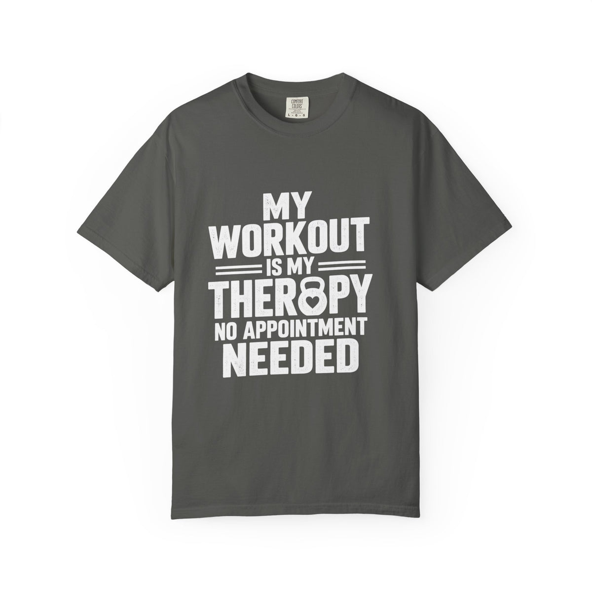 My Workout Is My Therapy Shirt, Funny Gym T-Shirt, Workout Humor Tee, Fitness Motivation Shirt