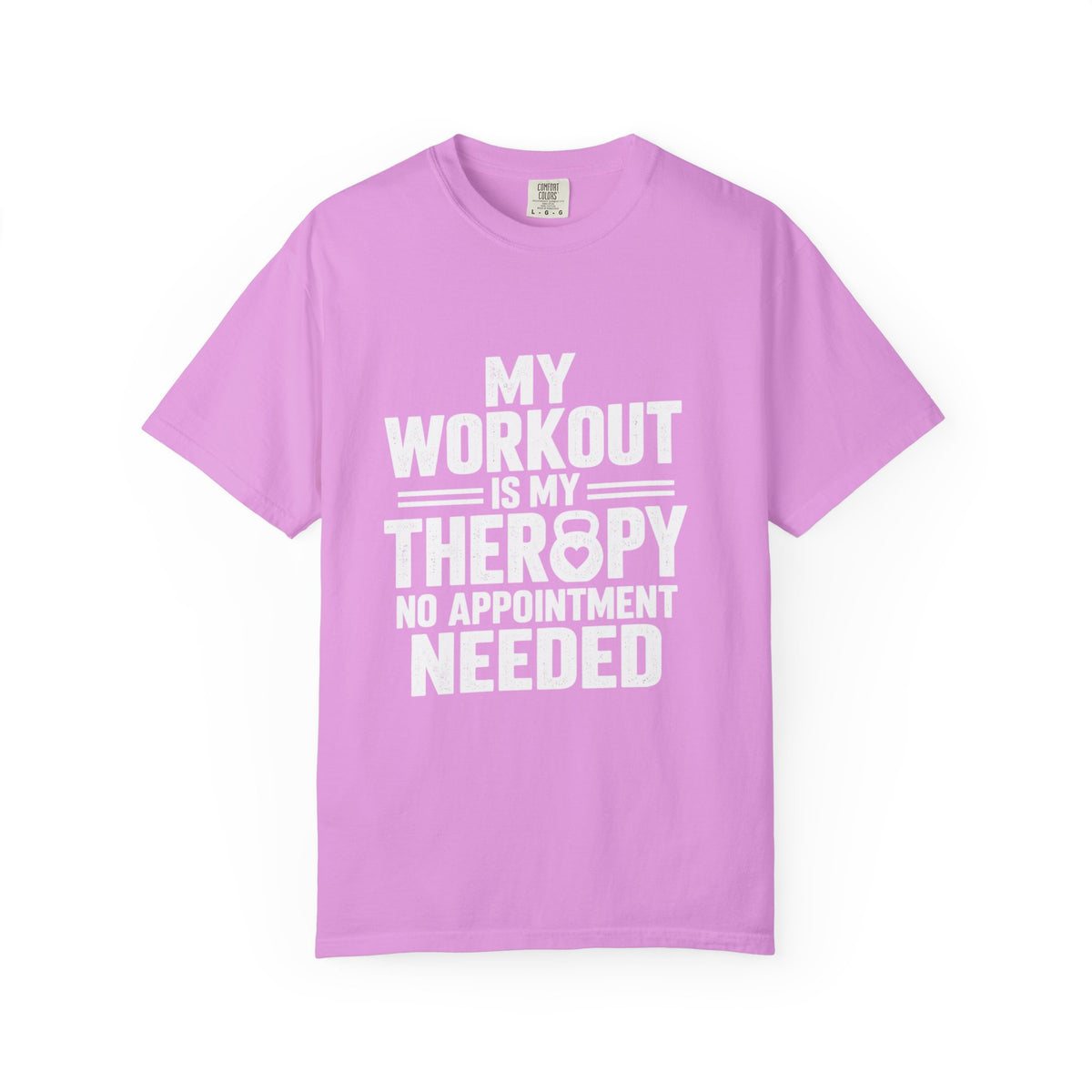 My Workout Is My Therapy Shirt, Funny Gym T-Shirt, Workout Humor Tee, Fitness Motivation Shirt